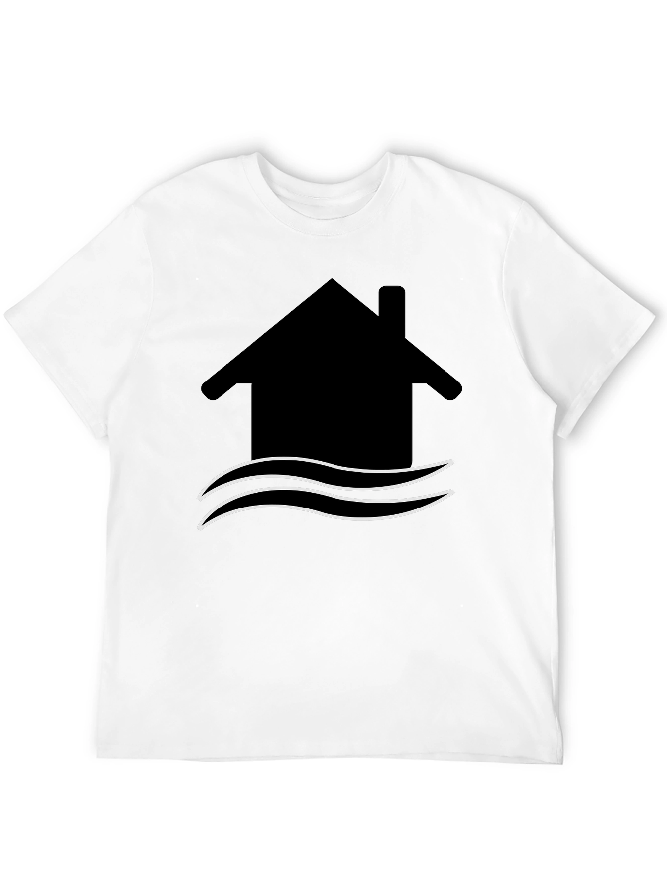 House by the Water T-Shirt - Unique Graphic Tee