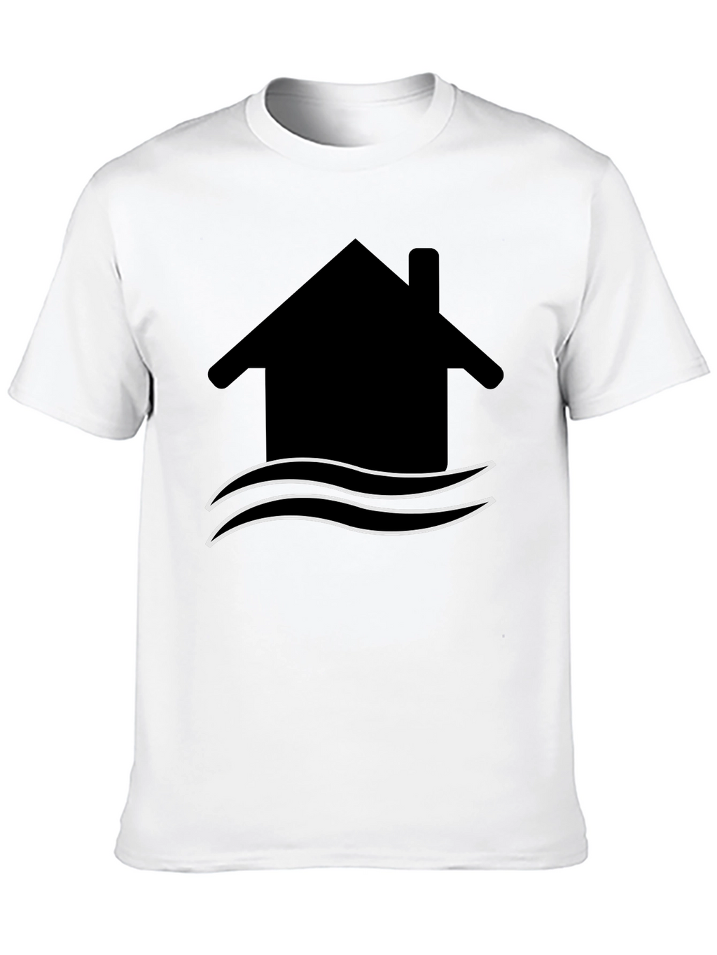 House by the Water T-Shirt - Unique Graphic Tee