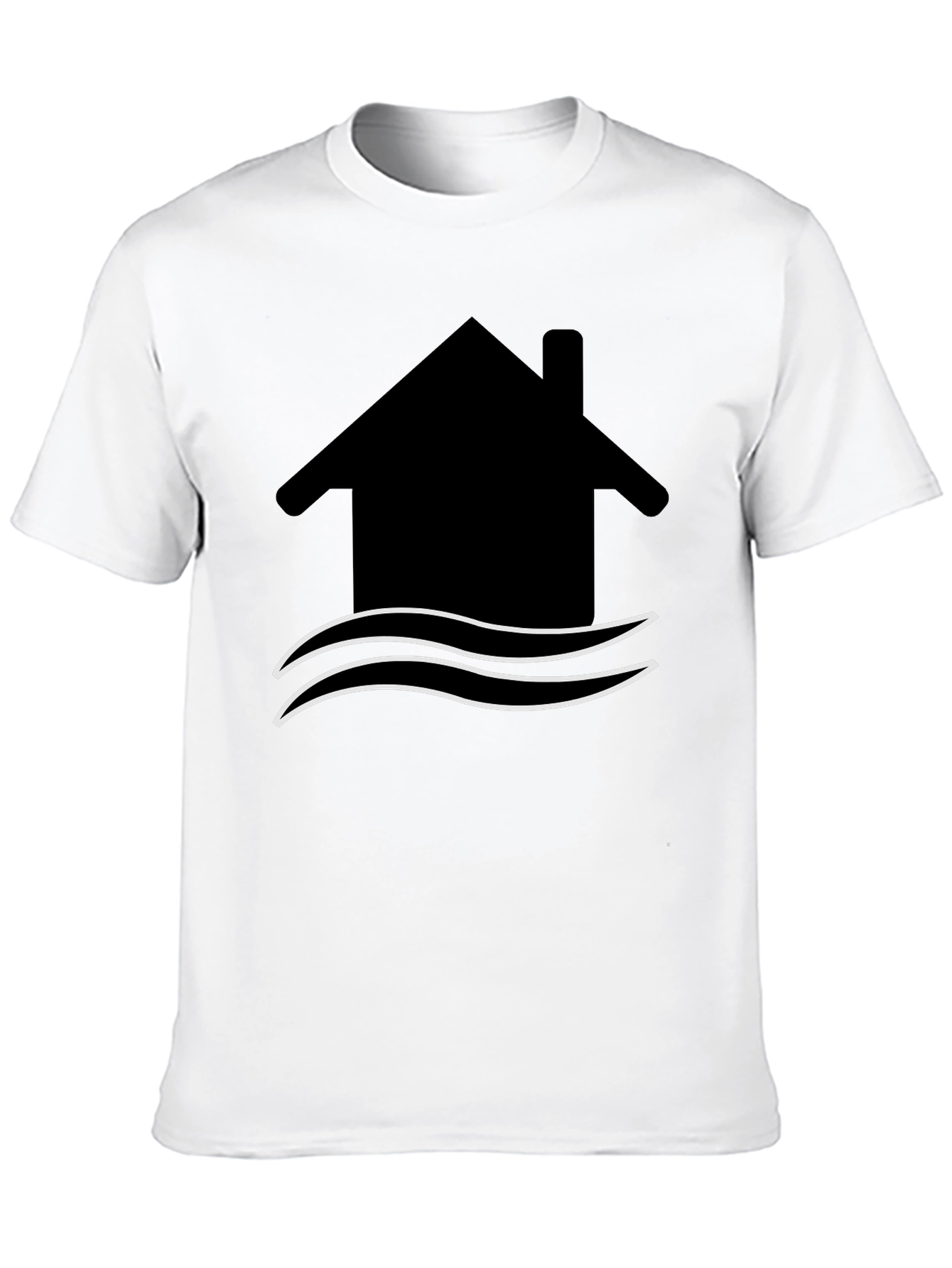 House by the Water T-Shirt - Unique Graphic Tee
