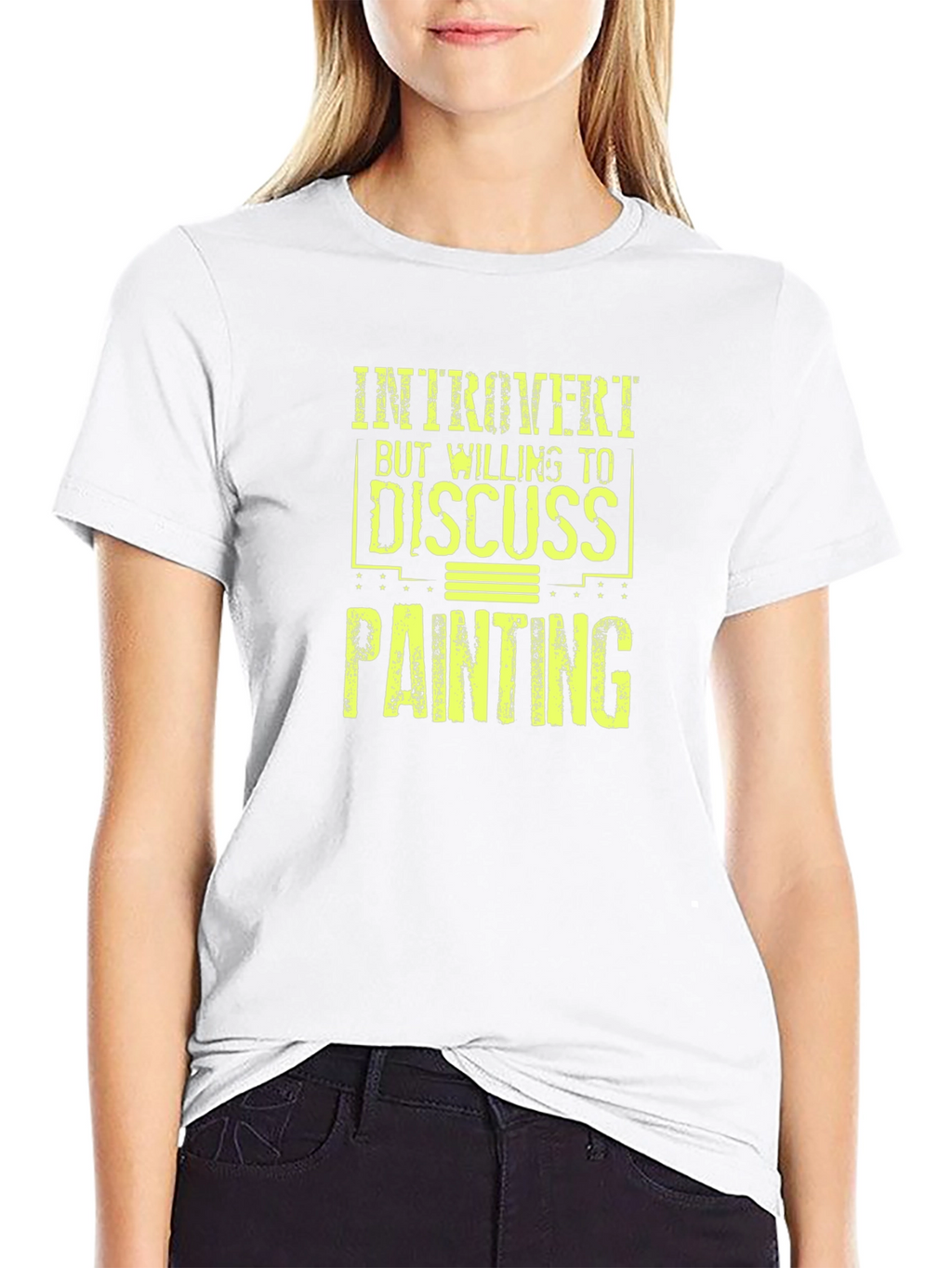 Introvert Painting Discussion T-Shirt