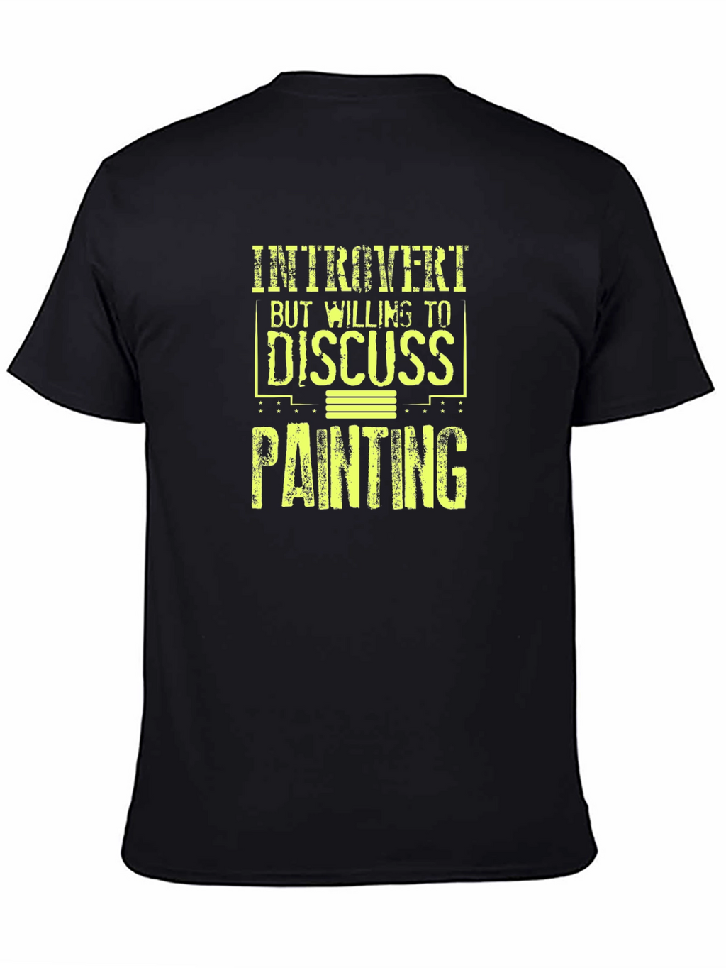 Introvert Painting Discussion T-Shirt