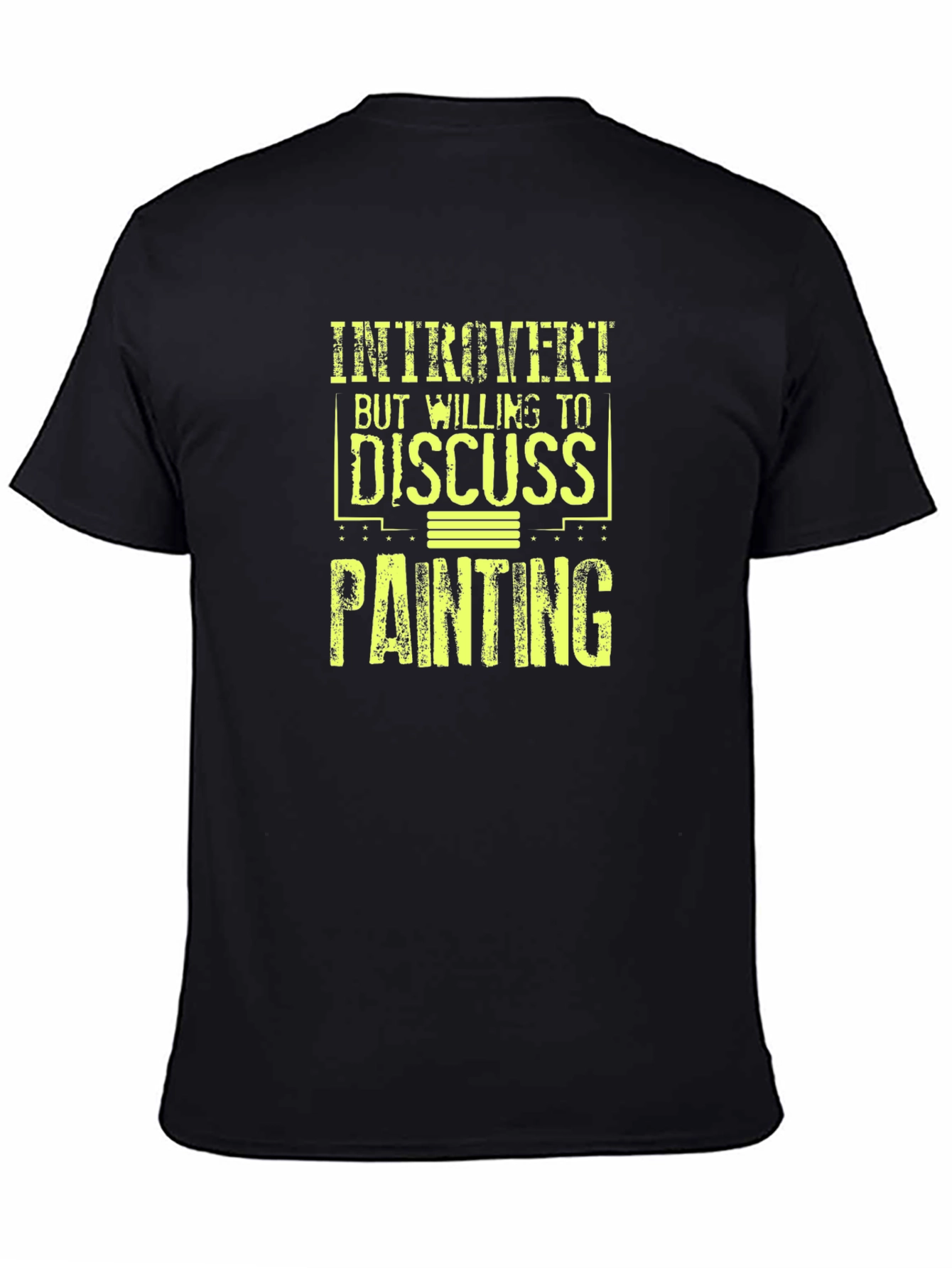 Introvert Painting Discussion T-Shirt