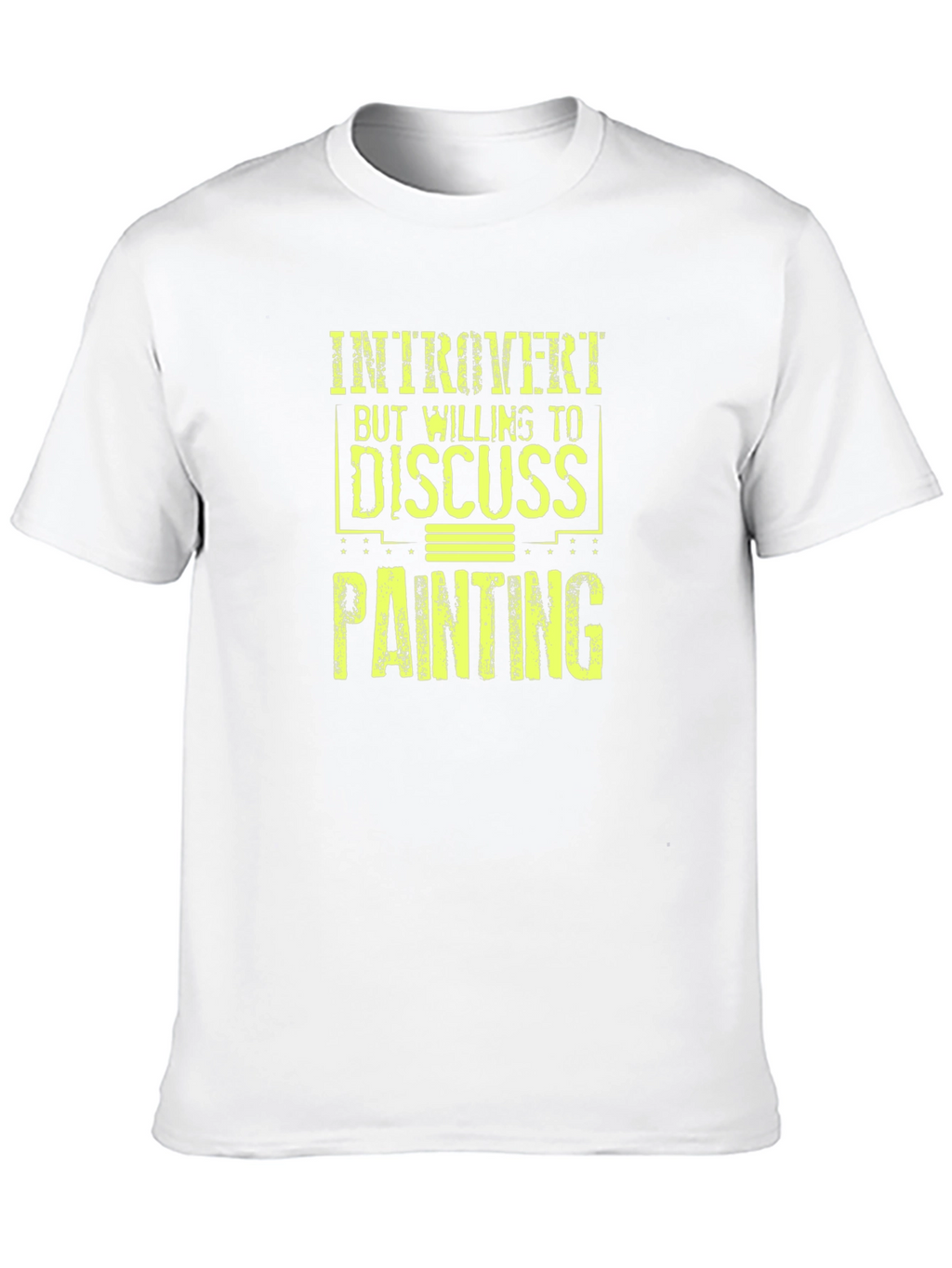 Introvert Painting Discussion T-Shirt
