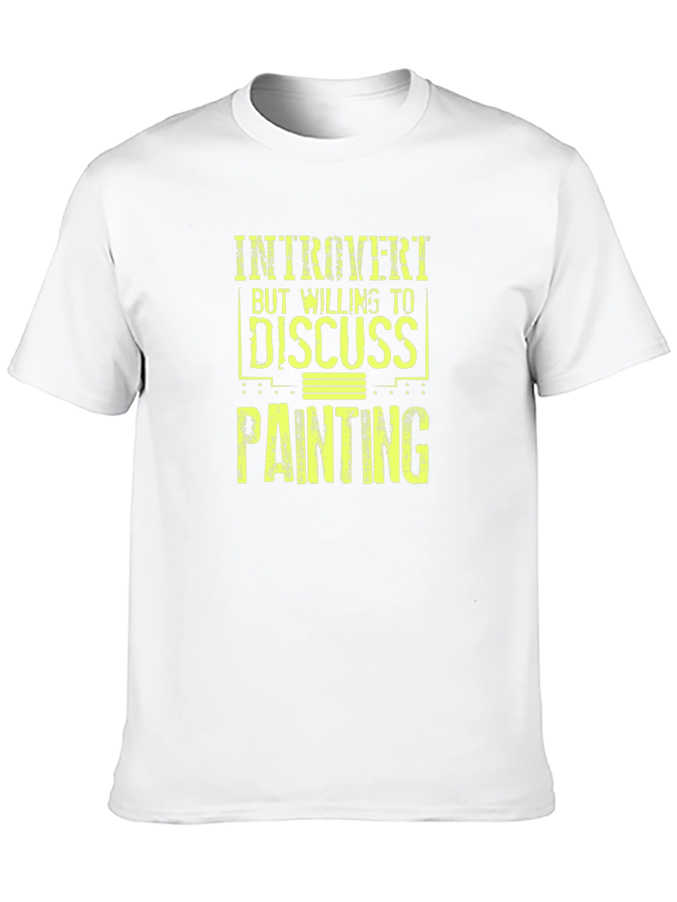 Introvert Painting Discussion T-Shirt