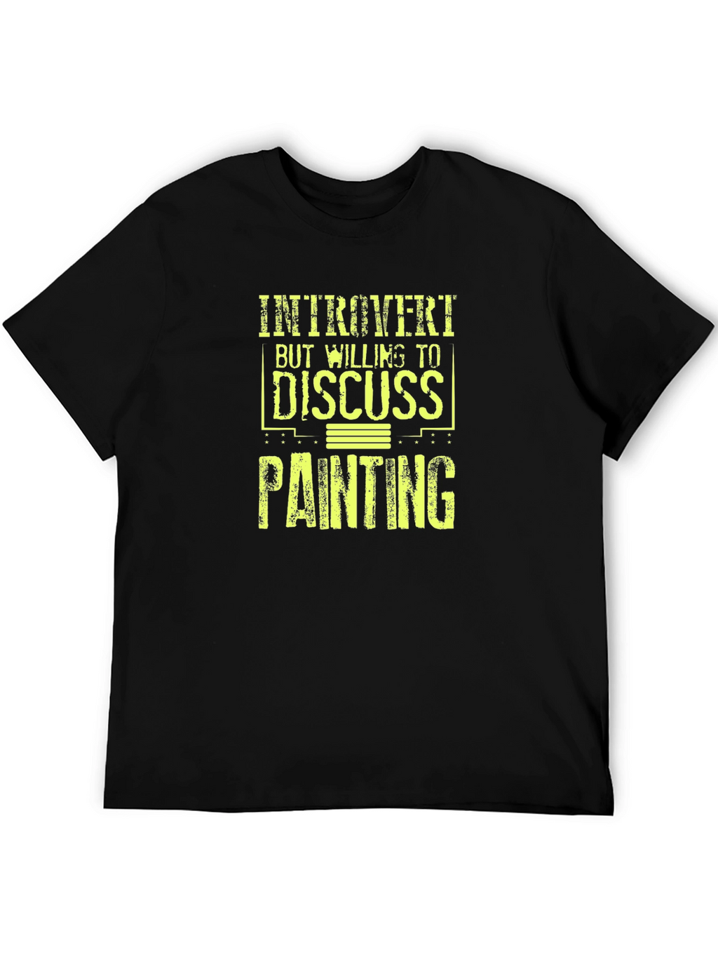 Introvert Painting Discussion T-Shirt