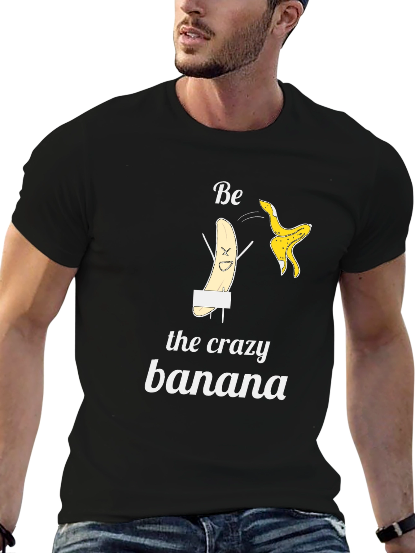 Crazy Banana Graphic T-Shirt - Peel Out!
