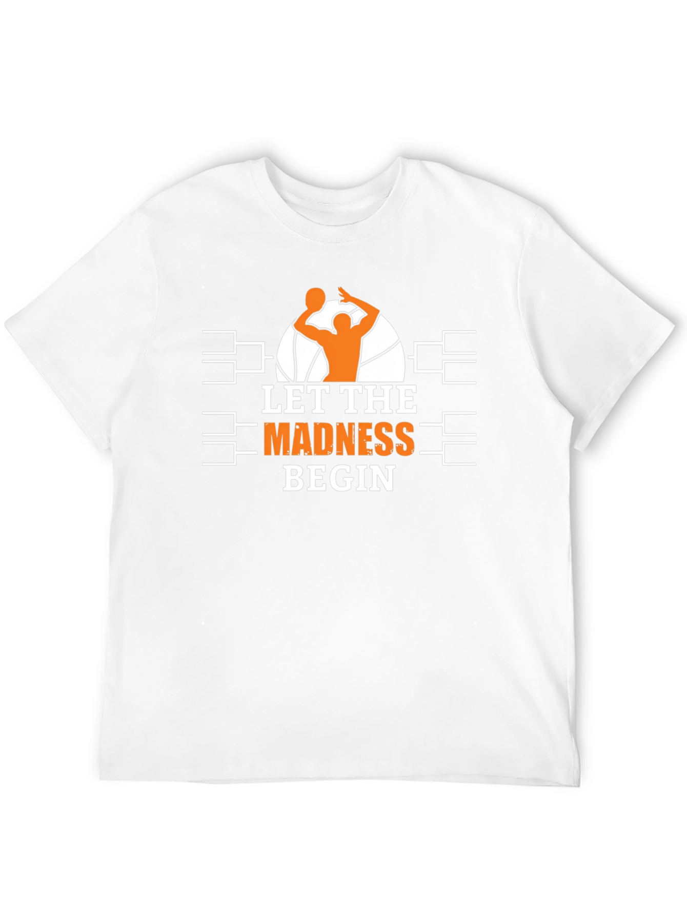 Let The Madness Begin Basketball T-Shirt