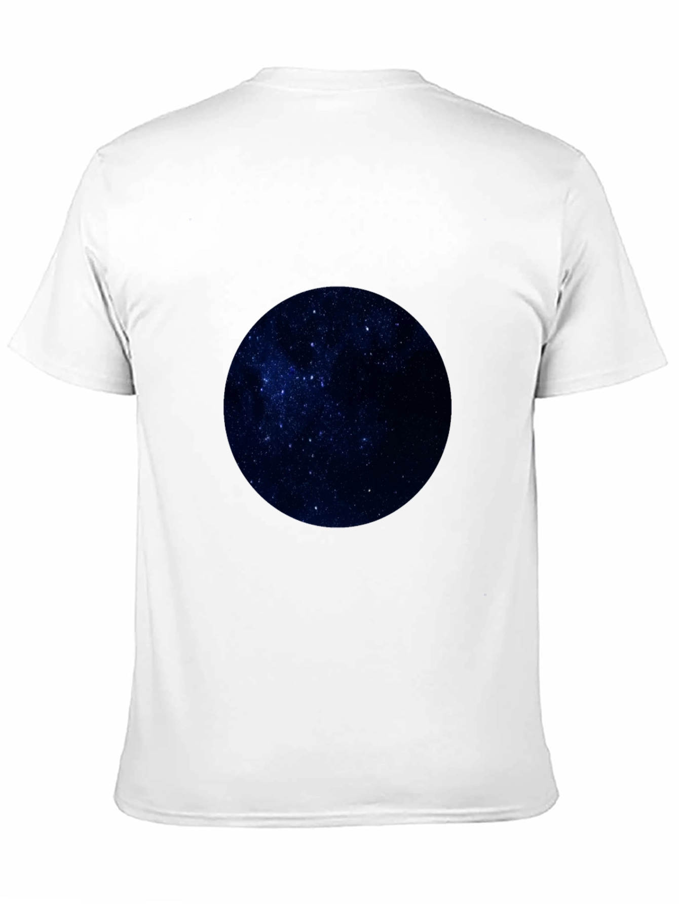 Celestial Sphere Graphic Tee - Black Cotton Comfort