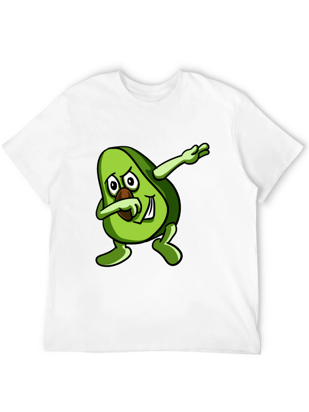 Dabbing Avocado Black T-Shirt - Trendy Graphic Tee