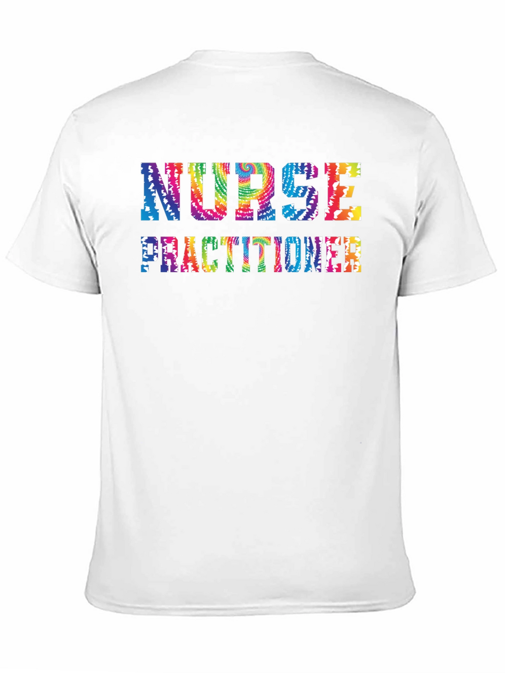 Nurse Practitioner Tie Dye T-Shirt Black