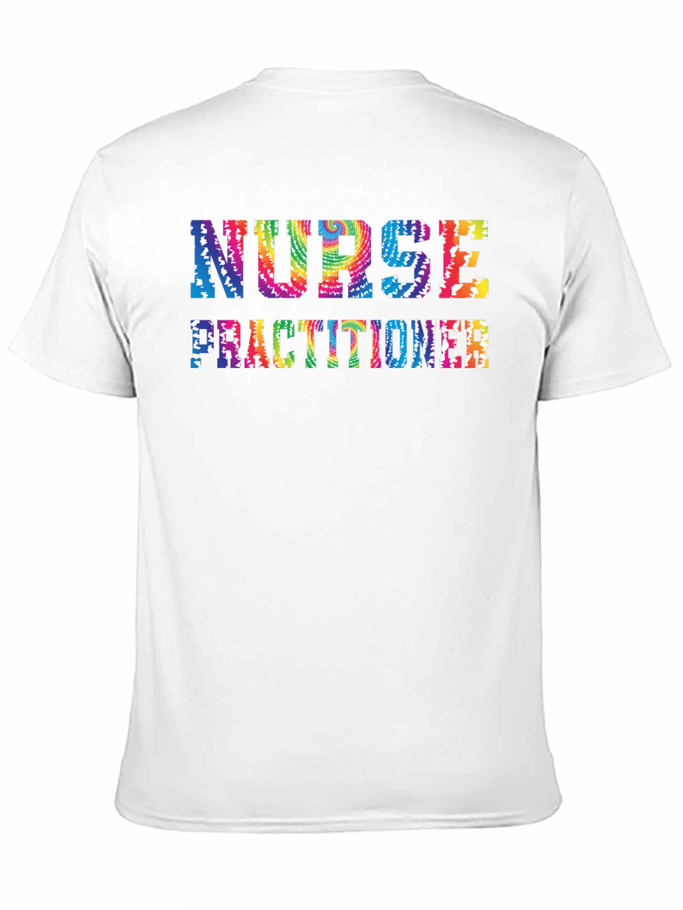 Nurse Practitioner Tie Dye T-Shirt Black