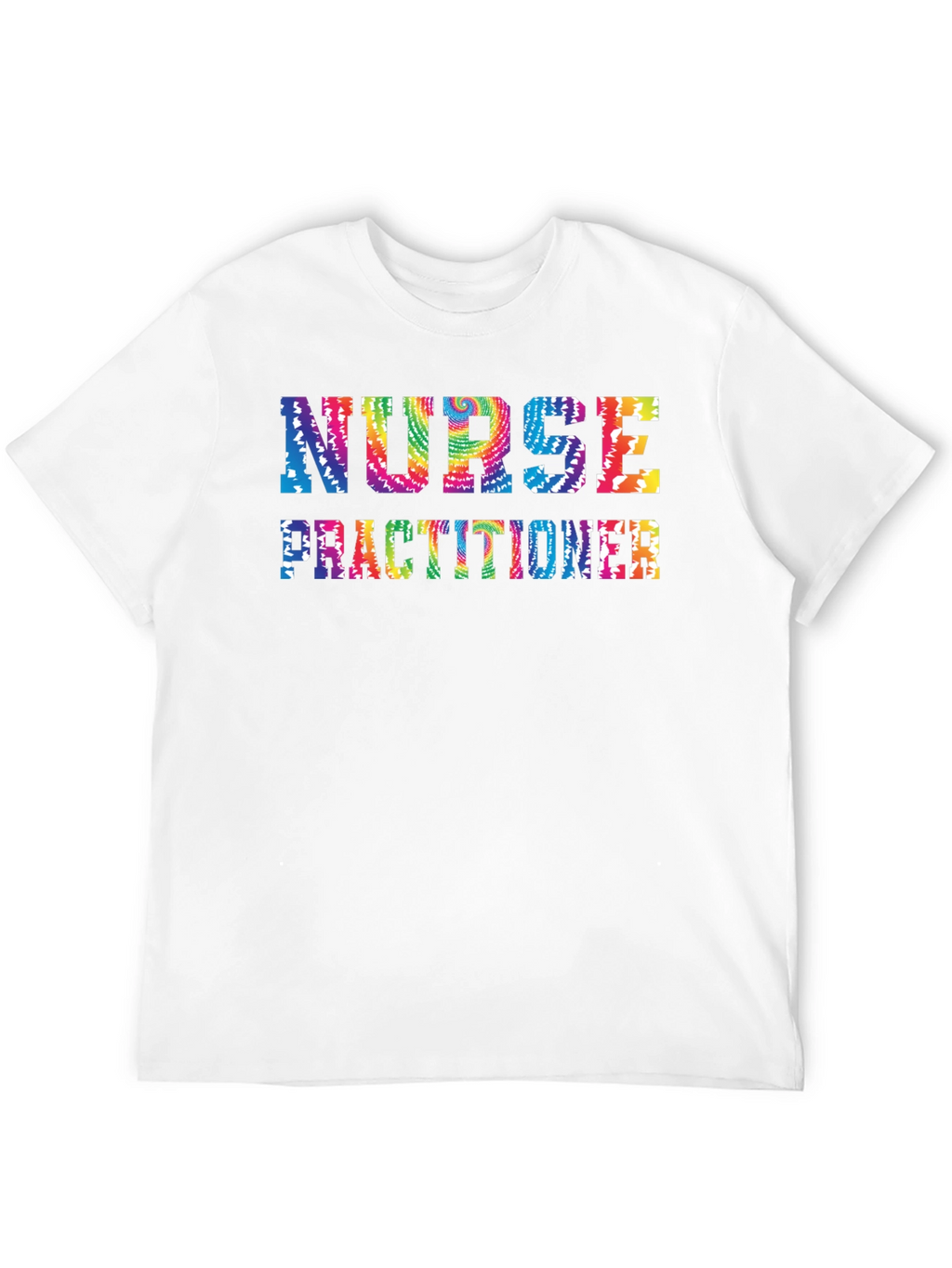 Nurse Practitioner Tie Dye T-Shirt Black