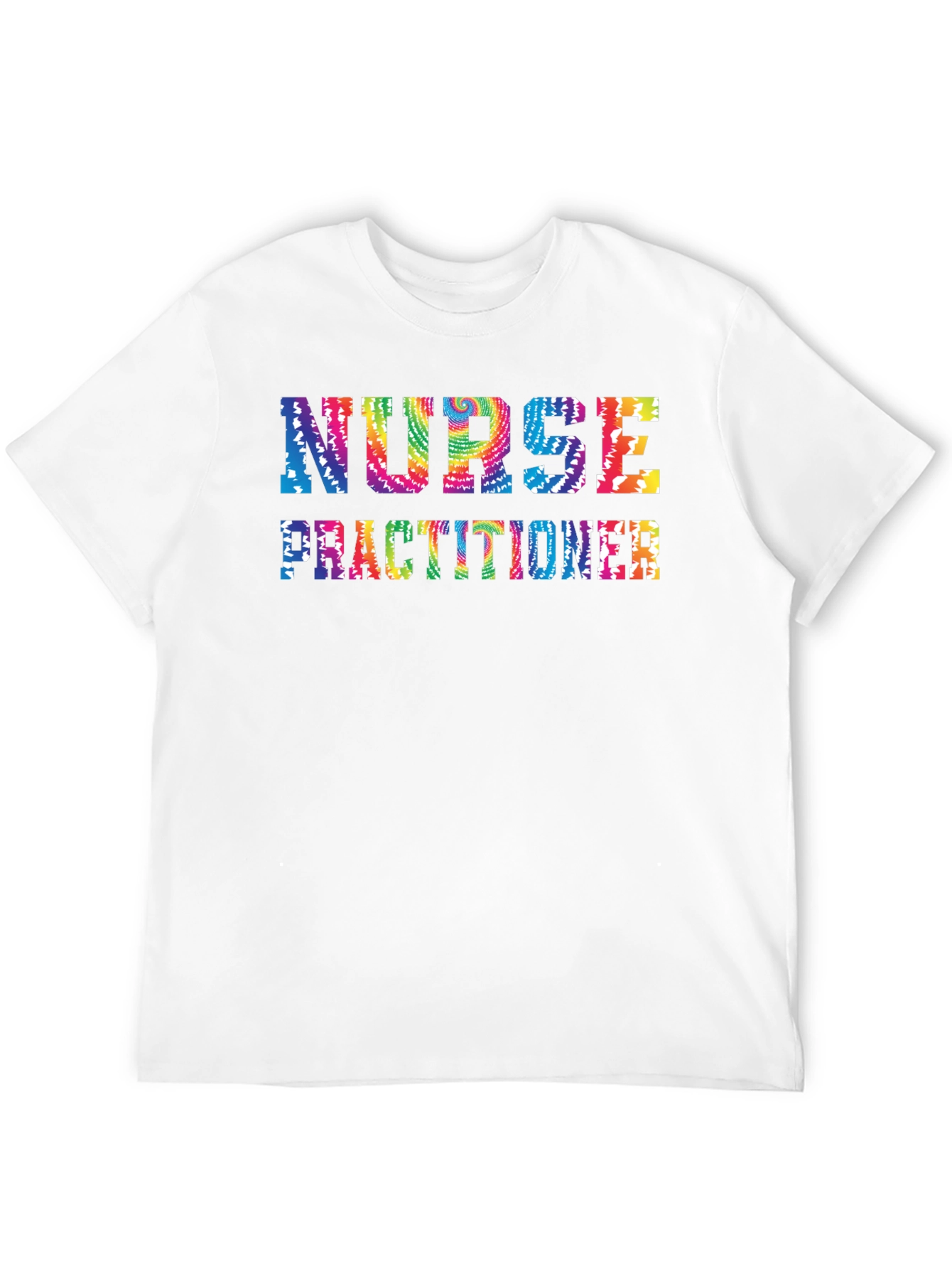 Nurse Practitioner Tie Dye T-Shirt Black