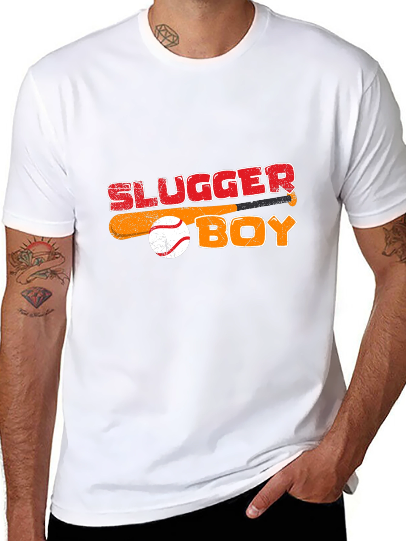 Slugger Boy Baseball Graphic Tee