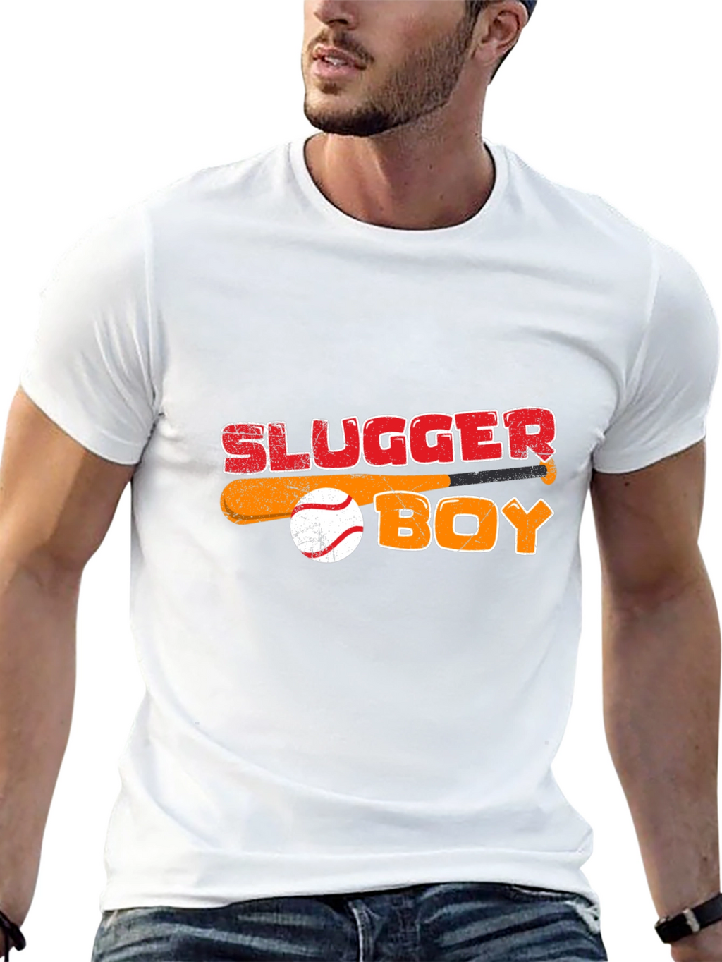 Slugger Boy Baseball Graphic Tee