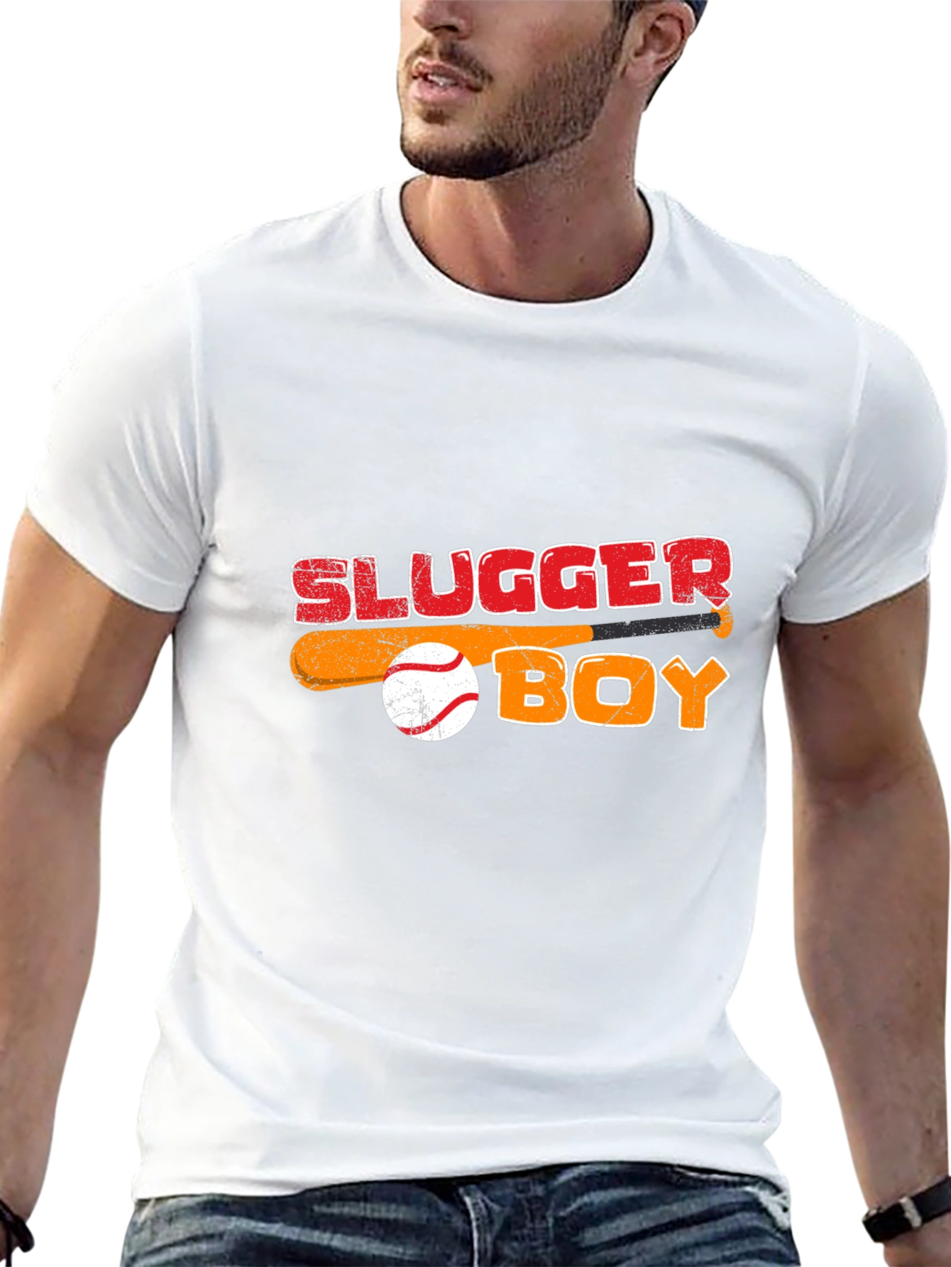 Slugger Boy Baseball Graphic Tee