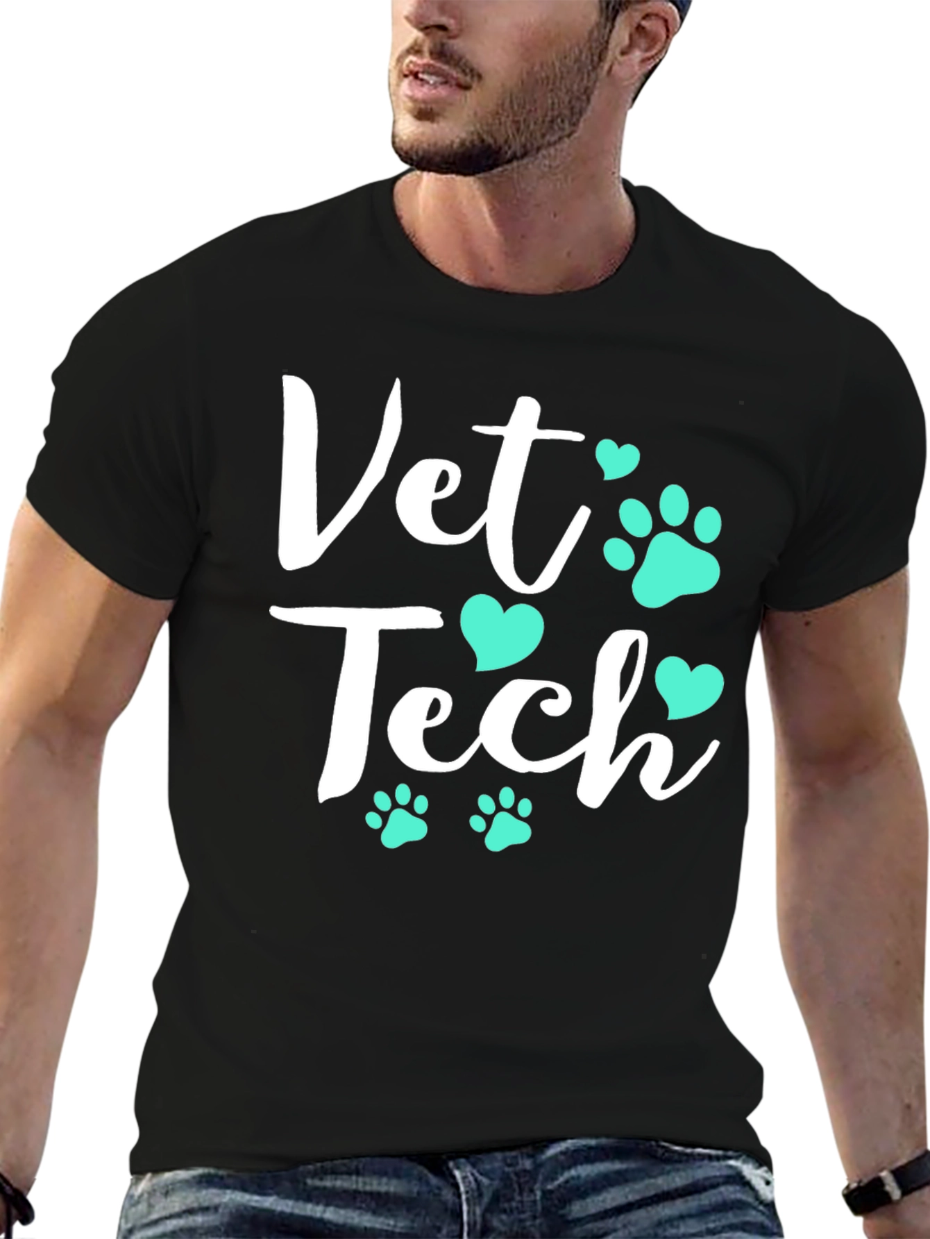Vet Tech T-Shirt - Animal Lover Tee
