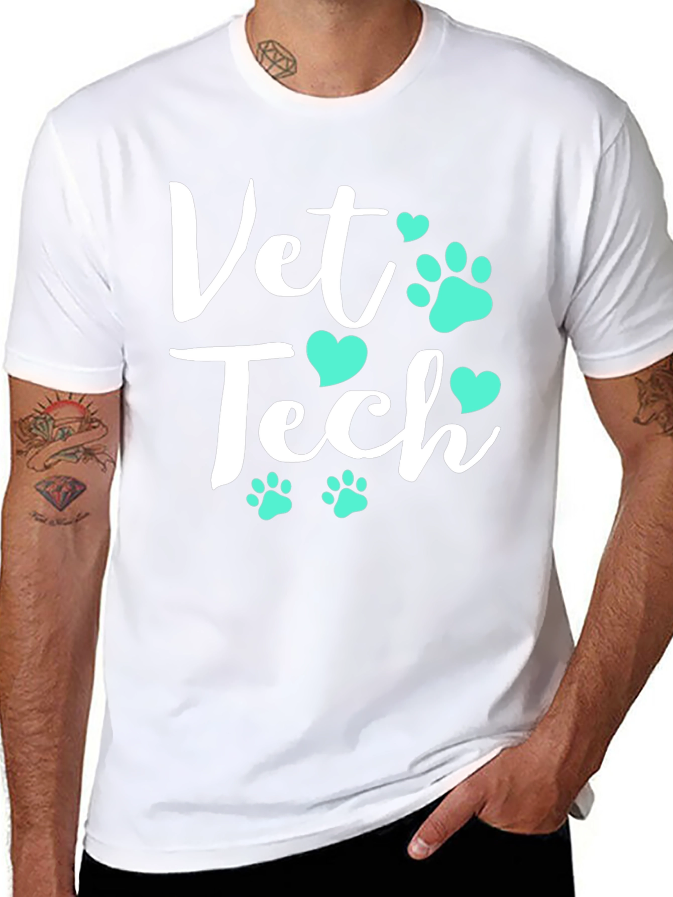 Vet Tech T-Shirt - Animal Lover Tee