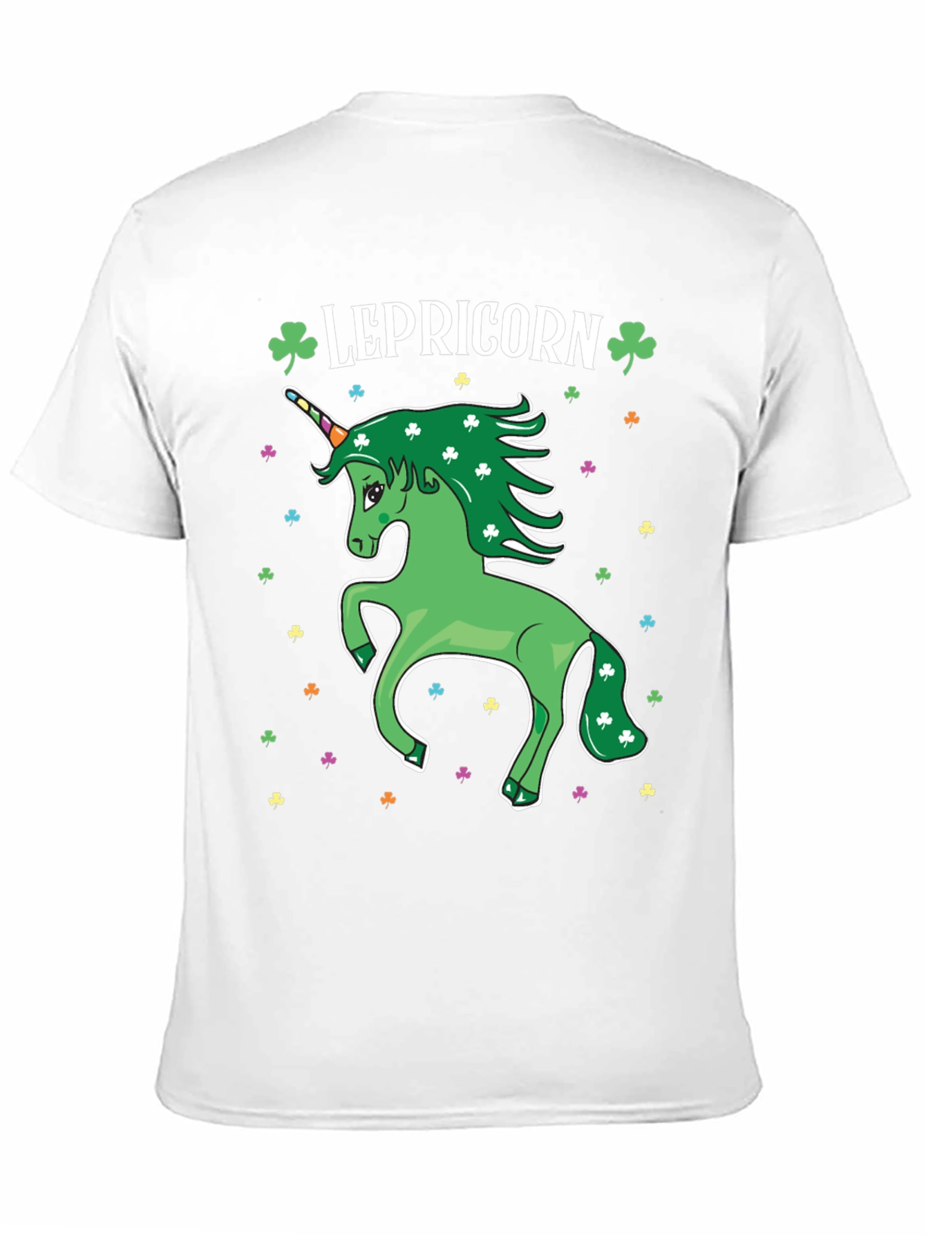 Lepricon Unicorn St. Patricks Day Graphic Tee