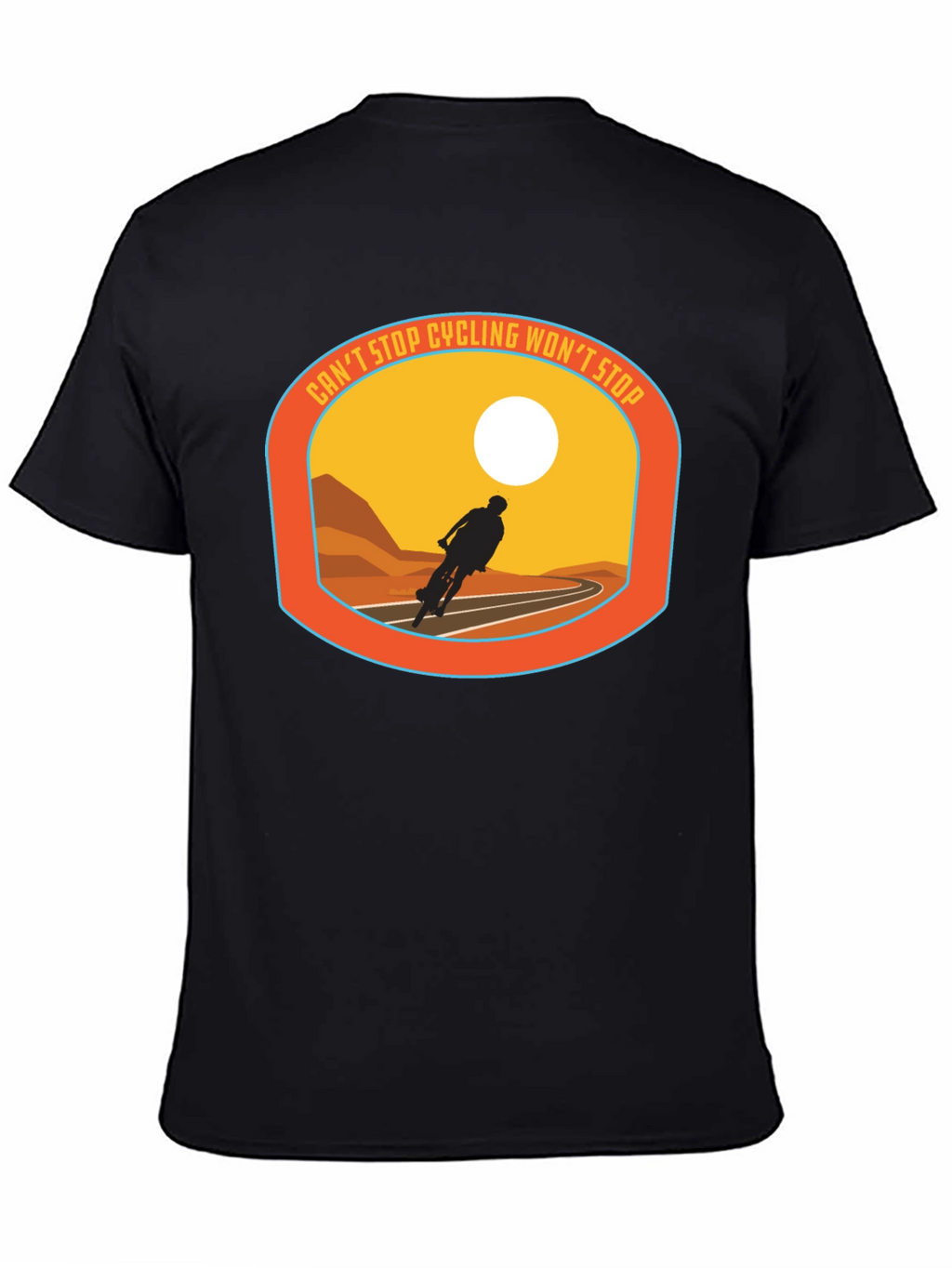 Cant Stop Cycling Graphic Tee