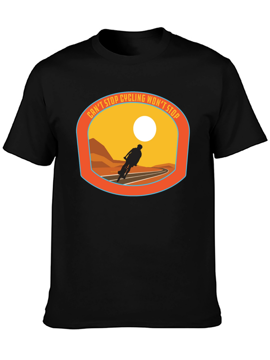 Cant Stop Cycling Graphic Tee