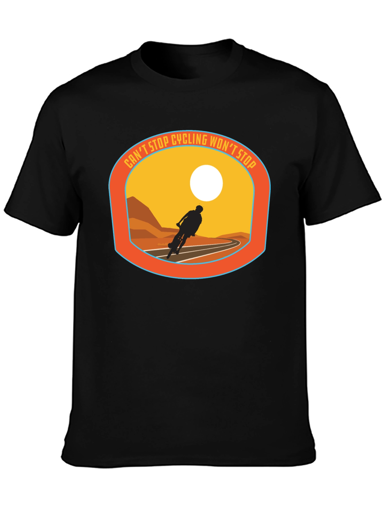 Cant Stop Cycling Graphic Tee