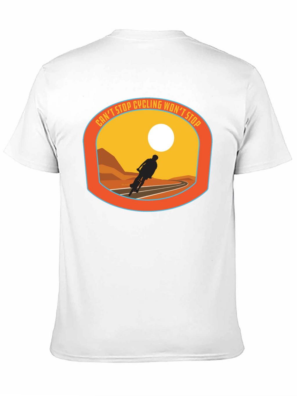 Cant Stop Cycling Graphic Tee