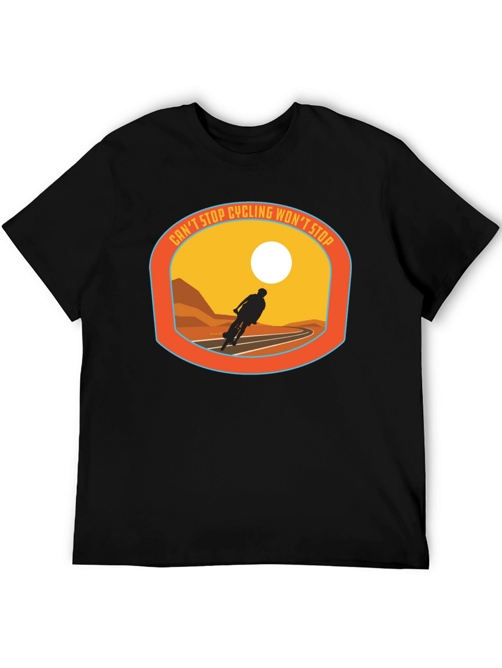 Cant Stop Cycling Graphic Tee