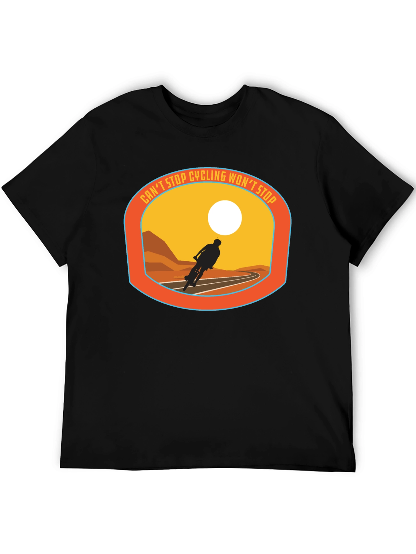 Cant Stop Cycling Graphic Tee
