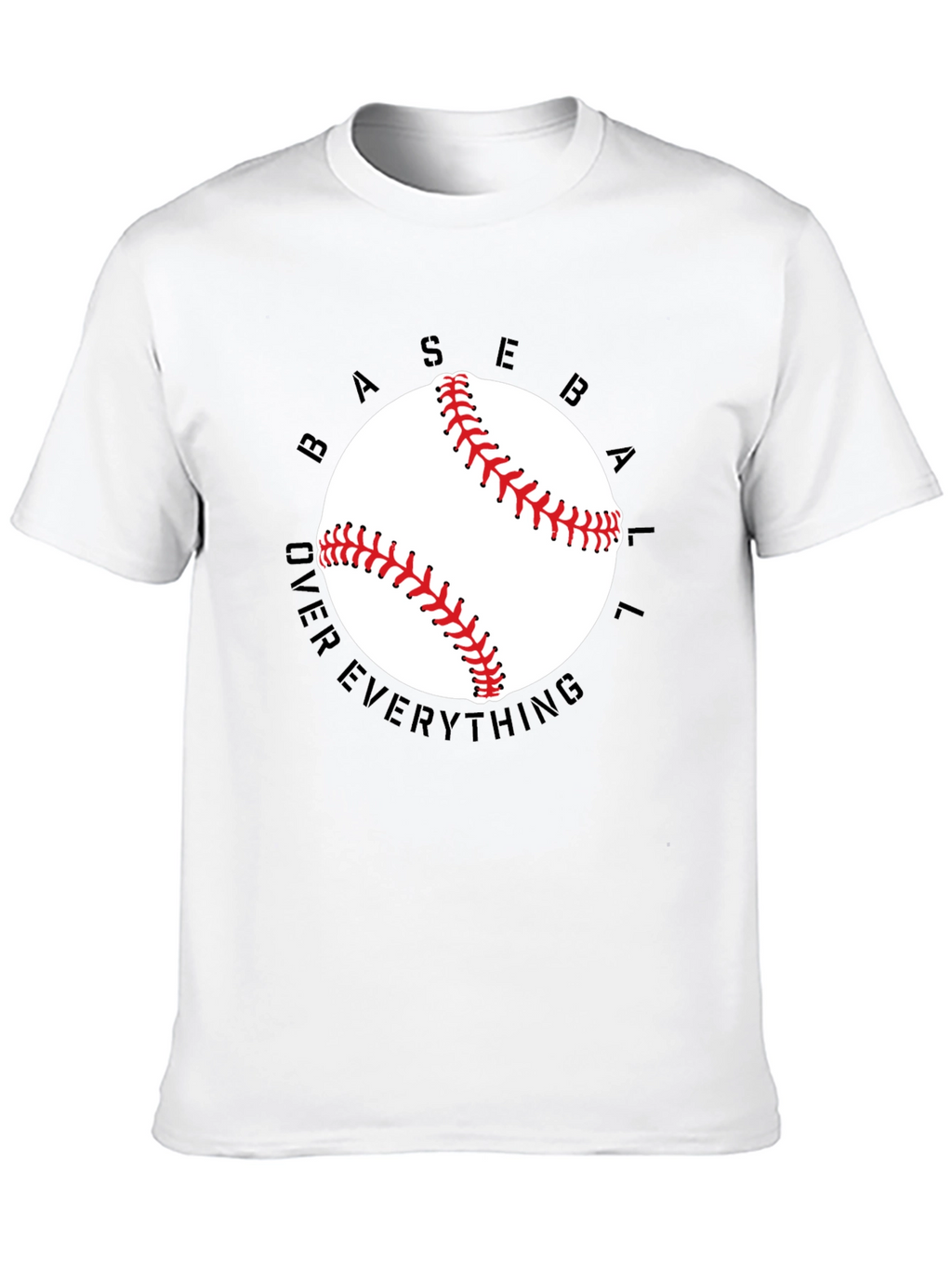 Baseball Over Everything Graphic T-Shirt