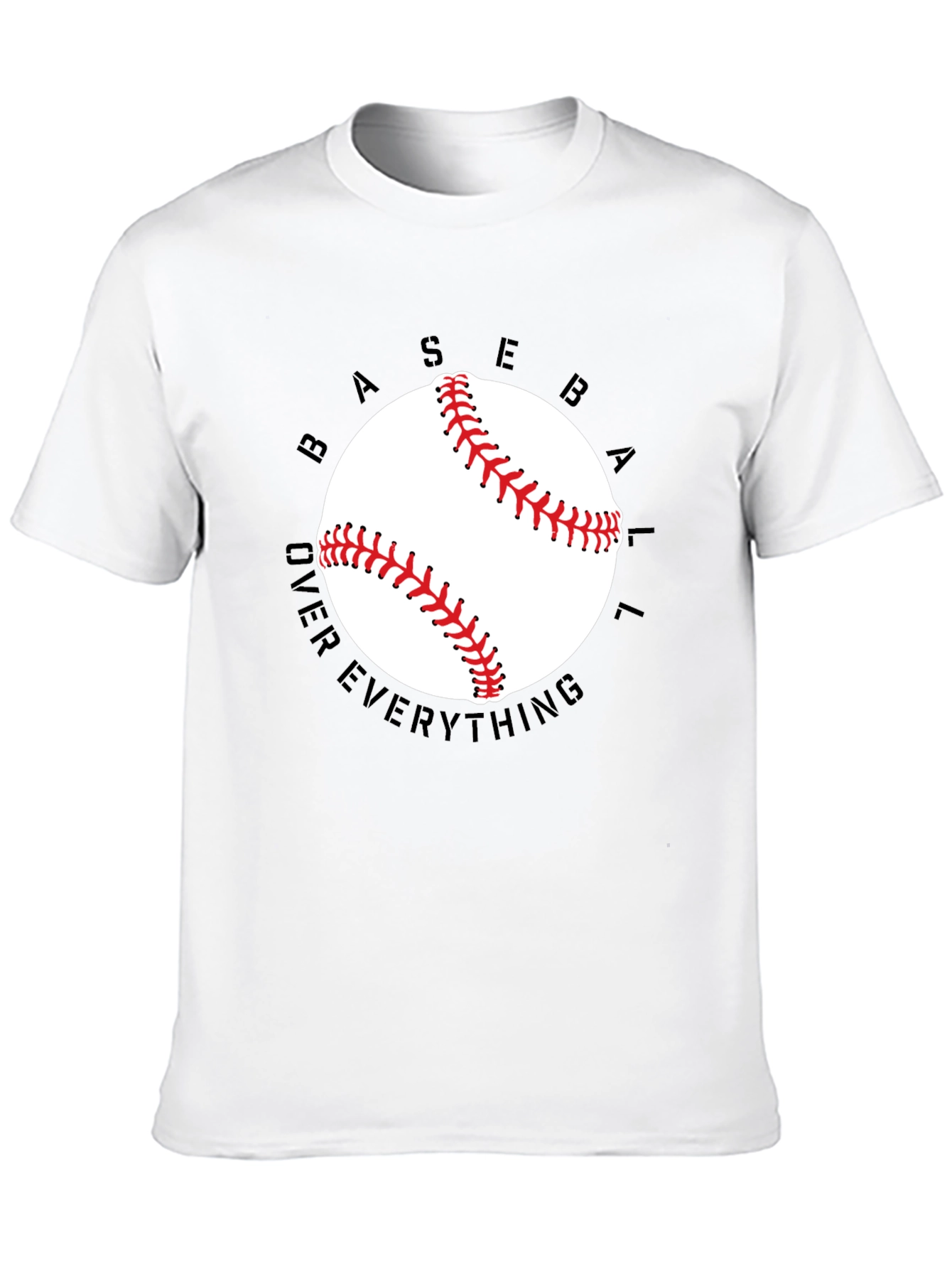 Baseball Over Everything Graphic T-Shirt