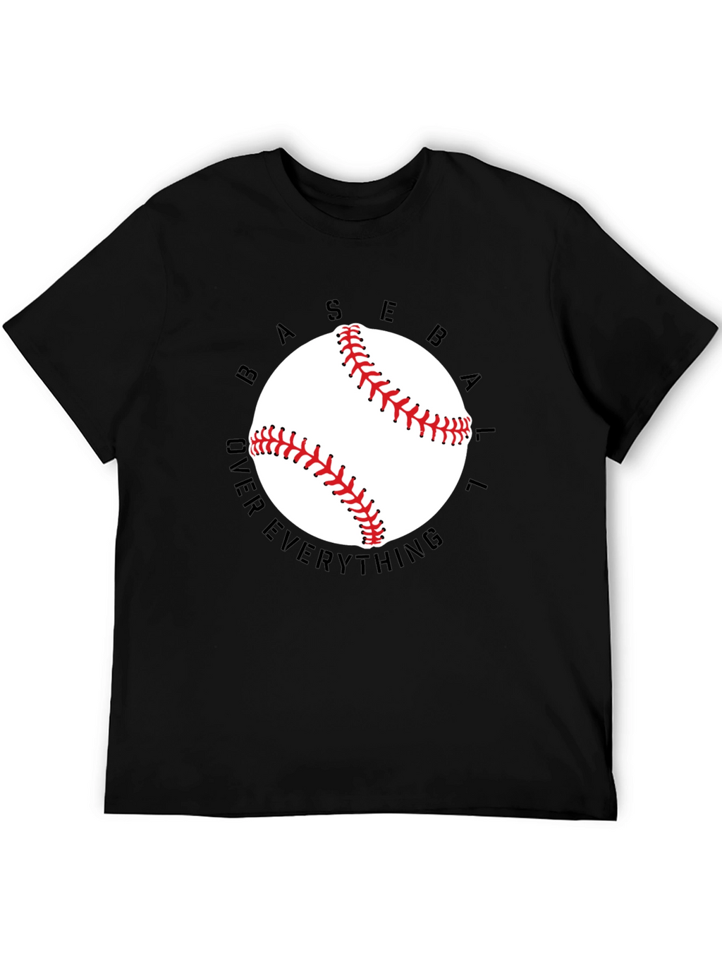 Baseball Over Everything Graphic T-Shirt
