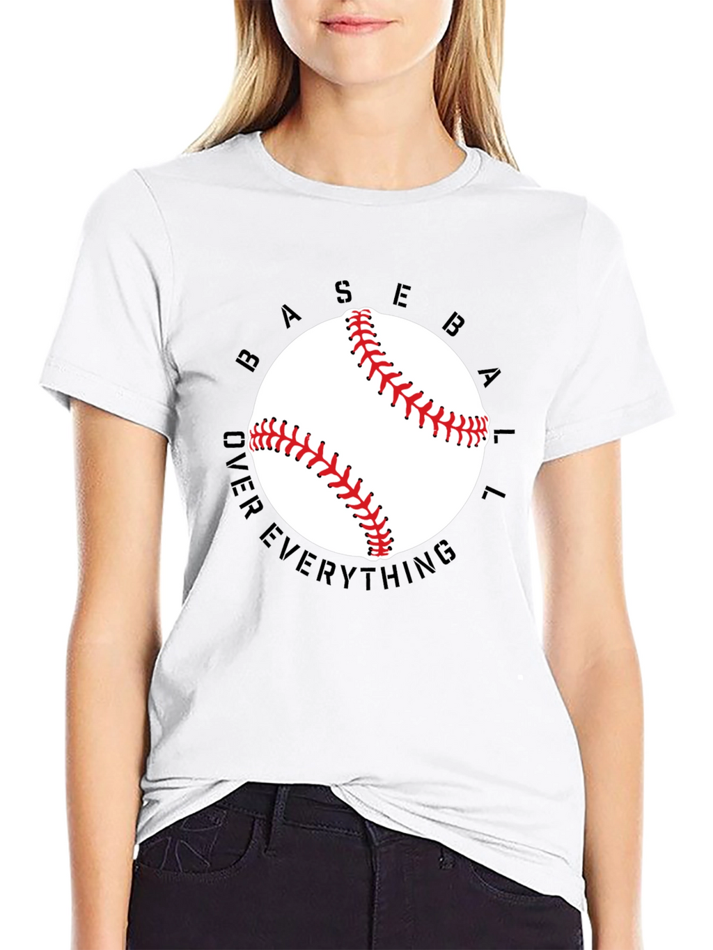 Baseball Over Everything Graphic T-Shirt