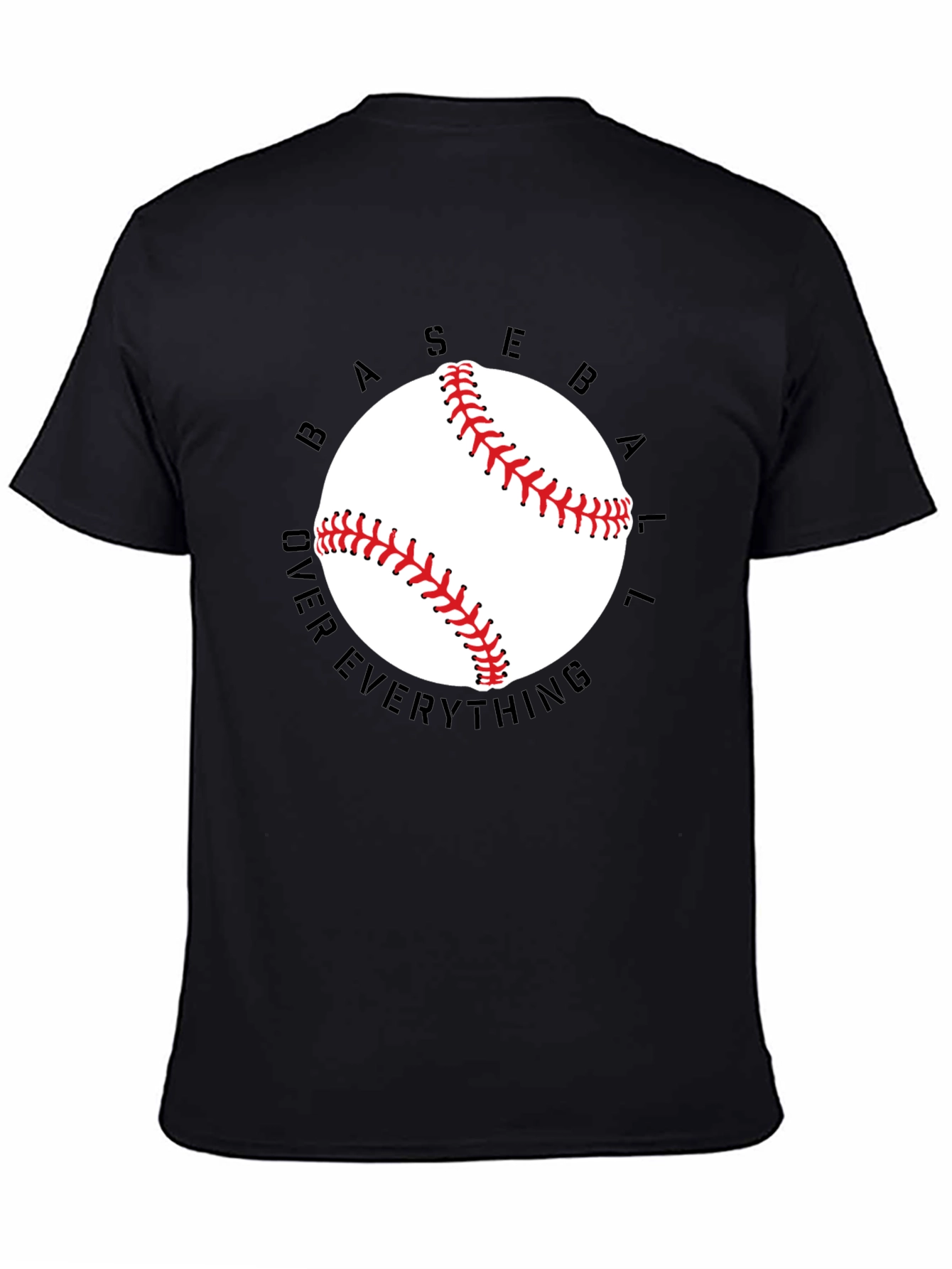 Baseball Over Everything Graphic T-Shirt