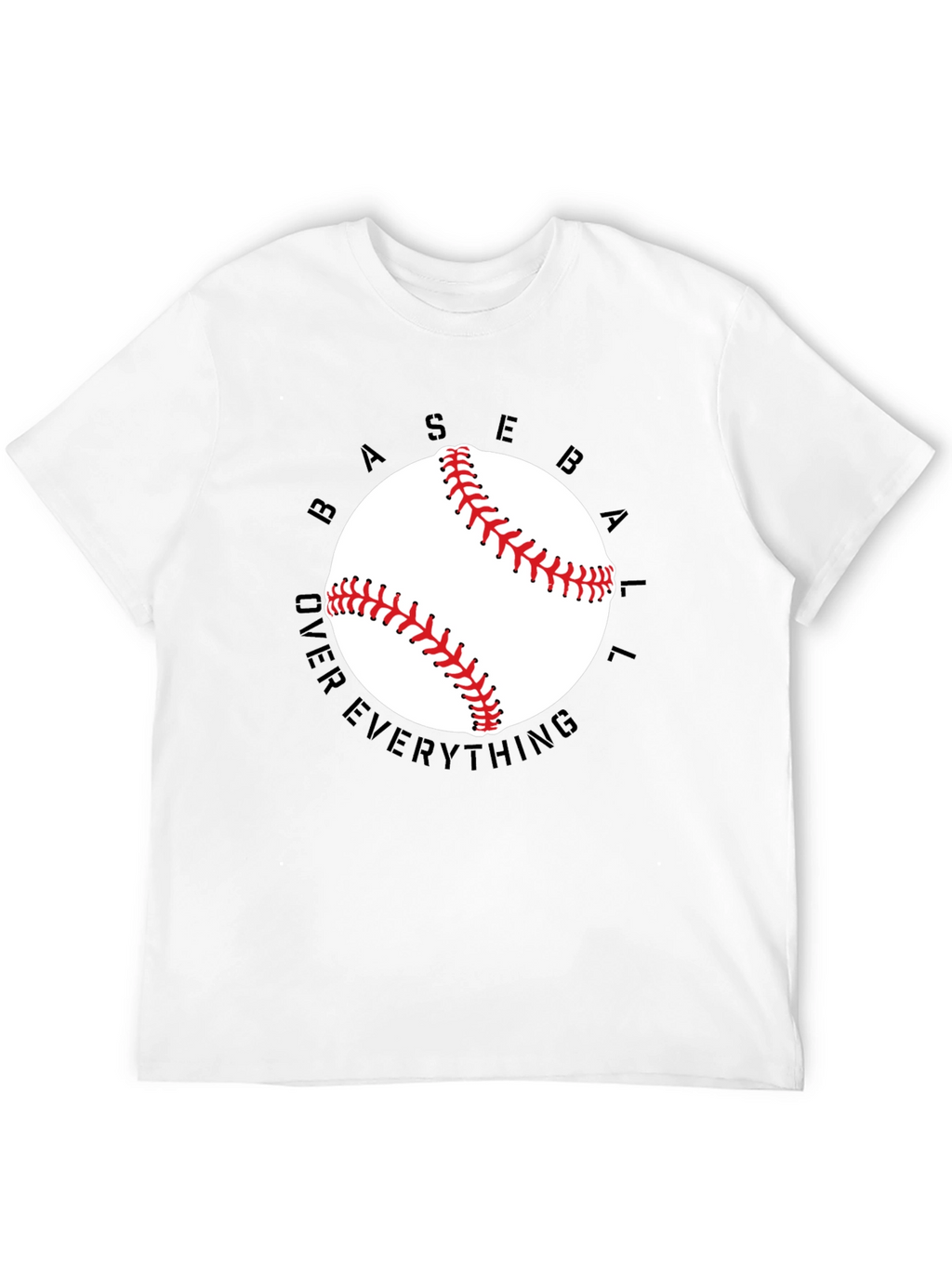 Baseball Over Everything Graphic T-Shirt
