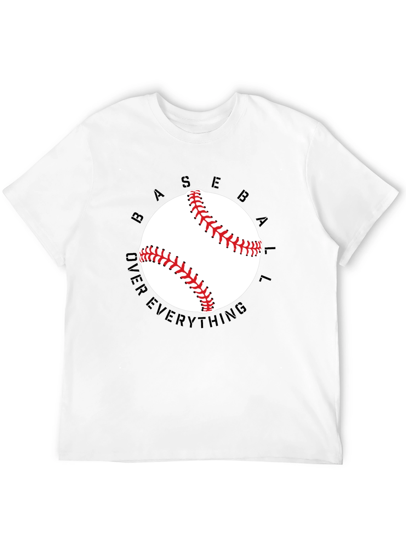 Baseball Over Everything Graphic T-Shirt