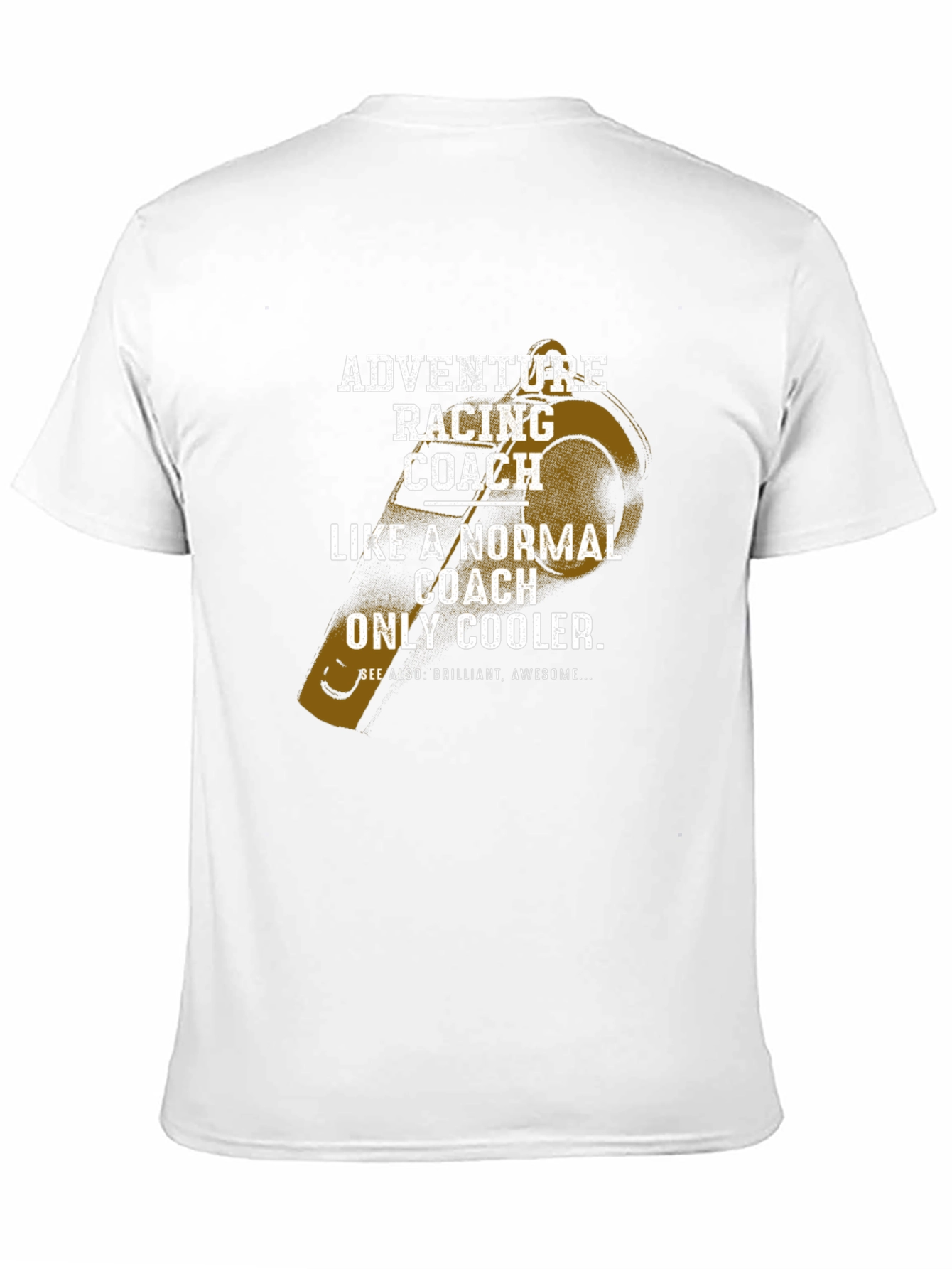 Adventure Racing Coach T-Shirt - Cool Coach Design