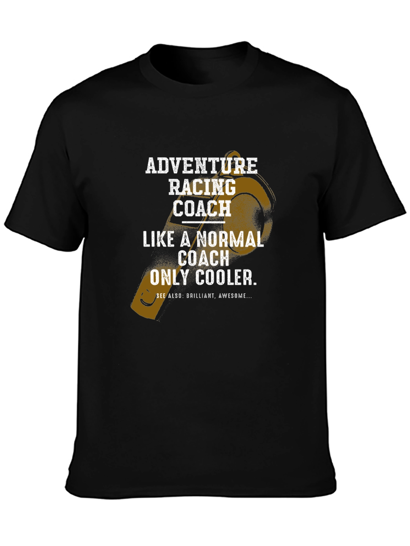 Adventure Racing Coach T-Shirt - Cool Coach Design