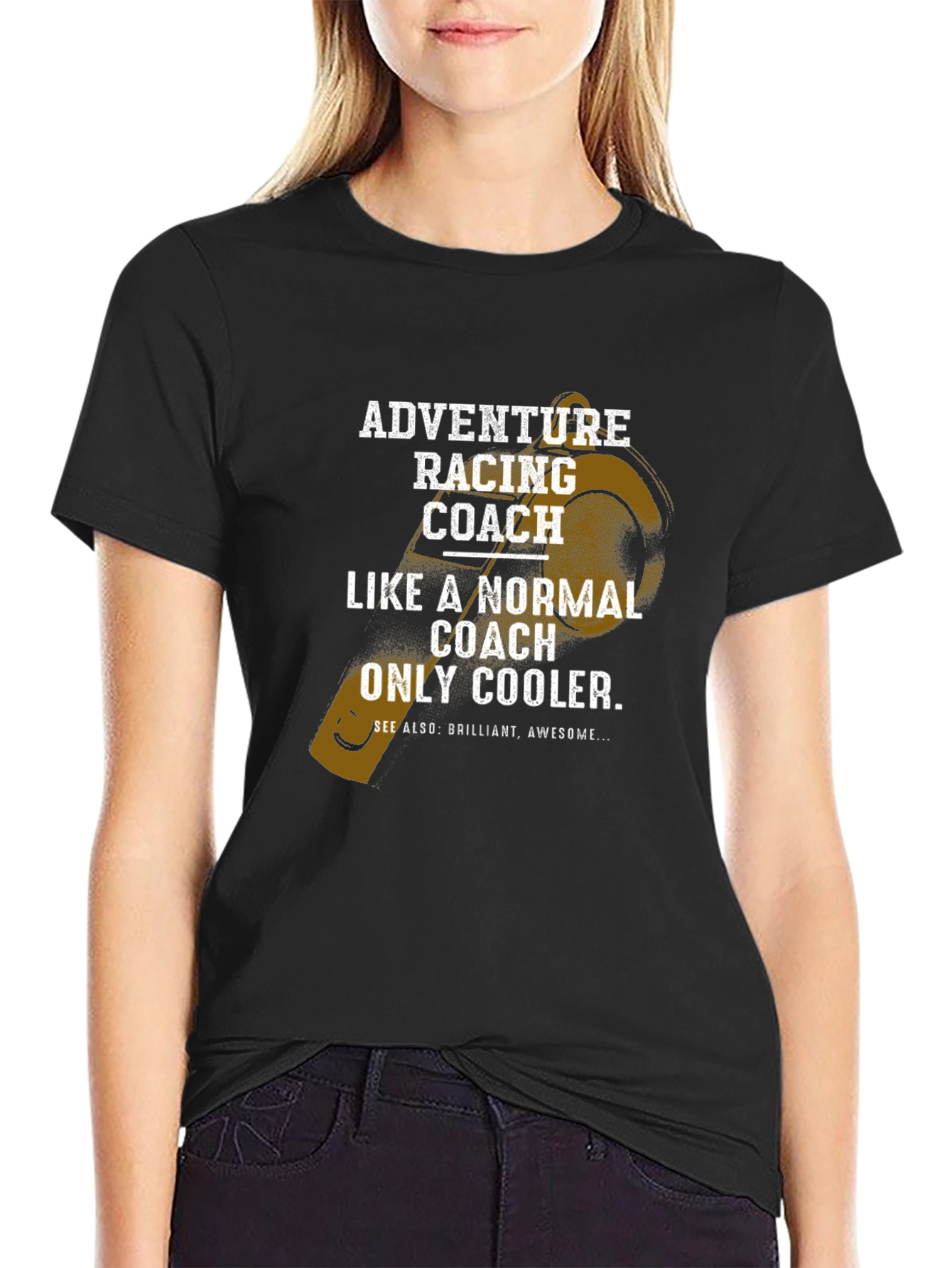 Adventure Racing Coach T-Shirt - Cool Coach Design