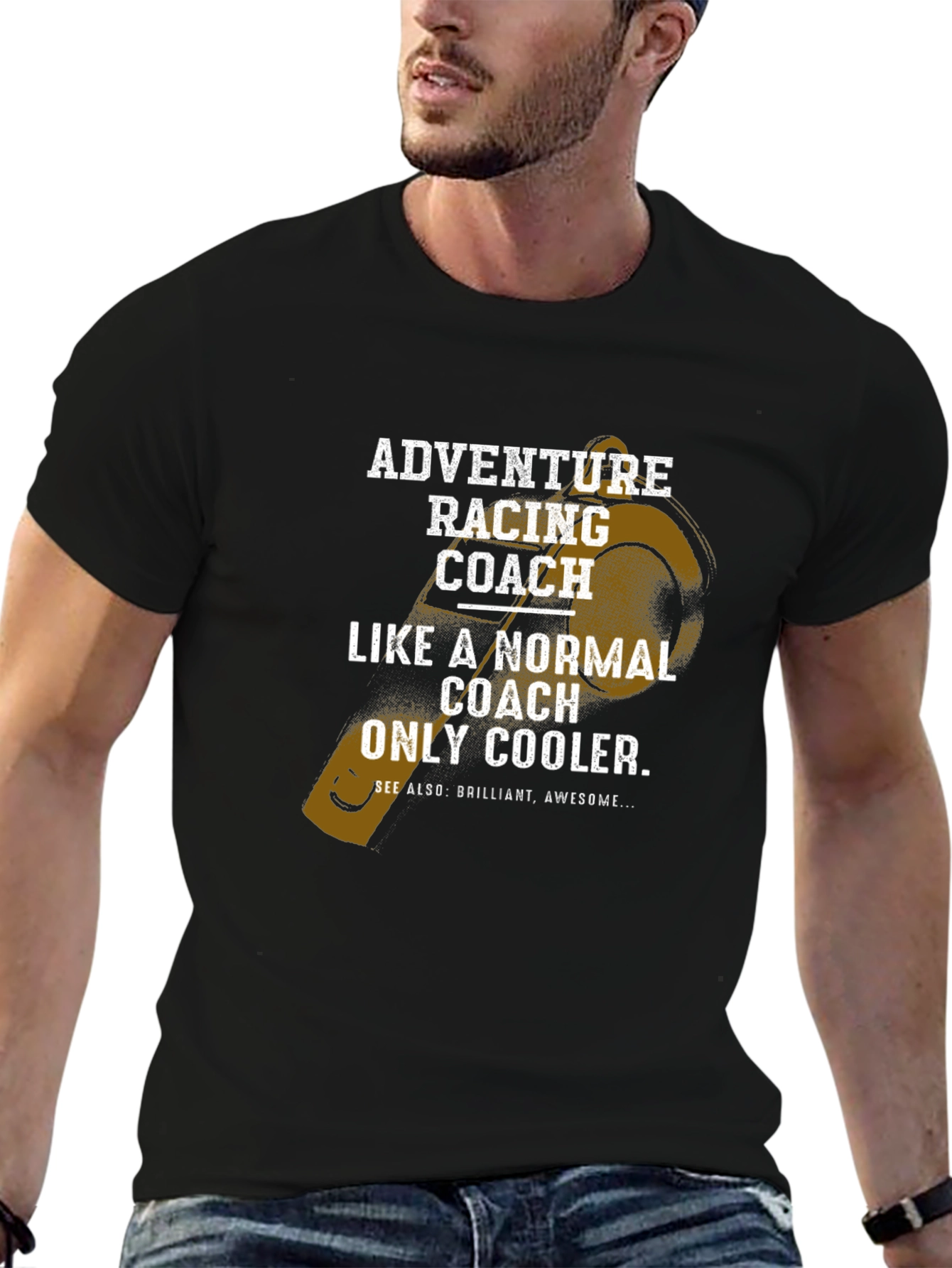 Adventure Racing Coach T-Shirt - Cool Coach Design