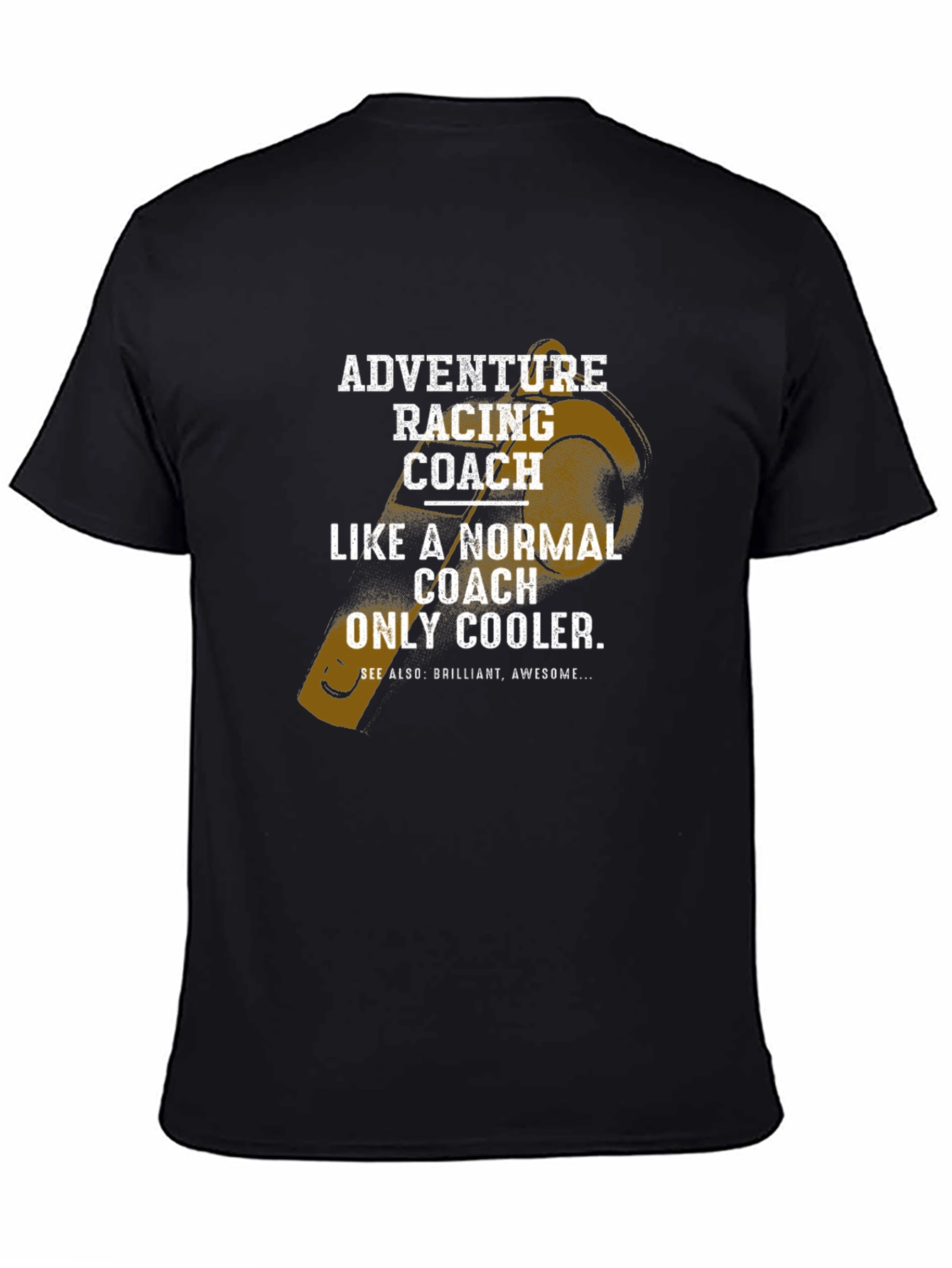 Adventure Racing Coach T-Shirt - Cool Coach Design