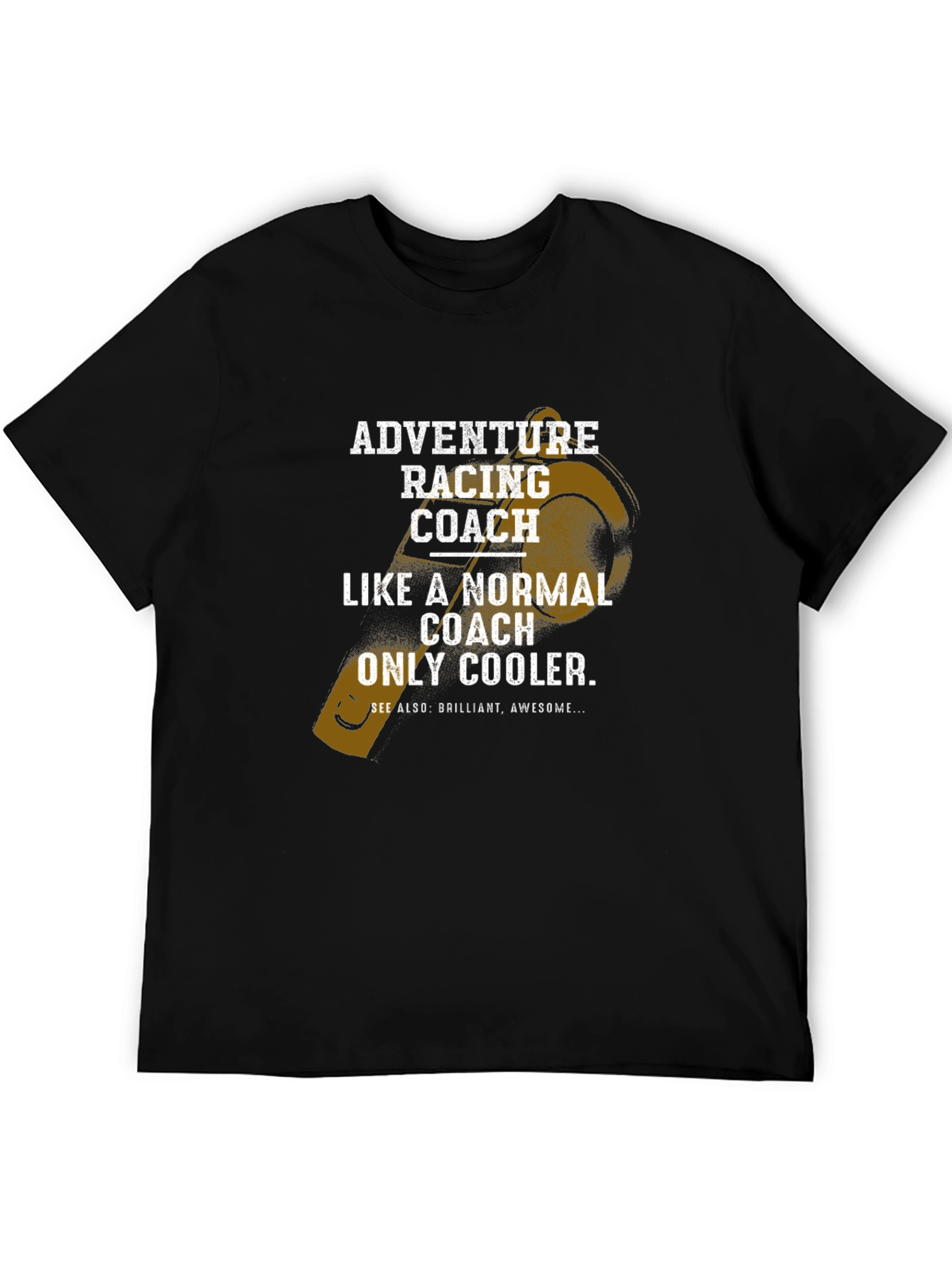Adventure Racing Coach T-Shirt - Cool Coach Design