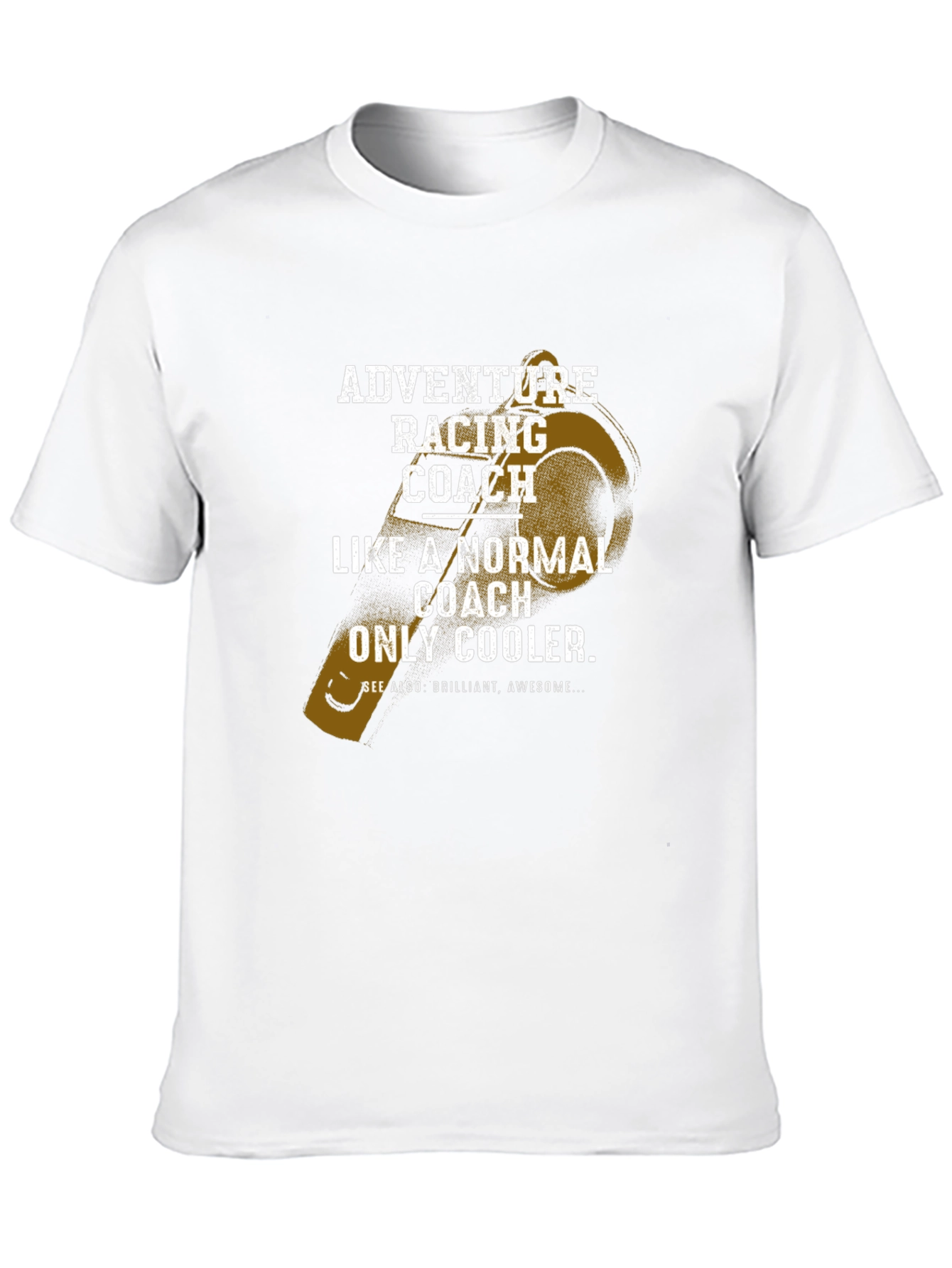 Adventure Racing Coach T-Shirt - Cool Coach Design
