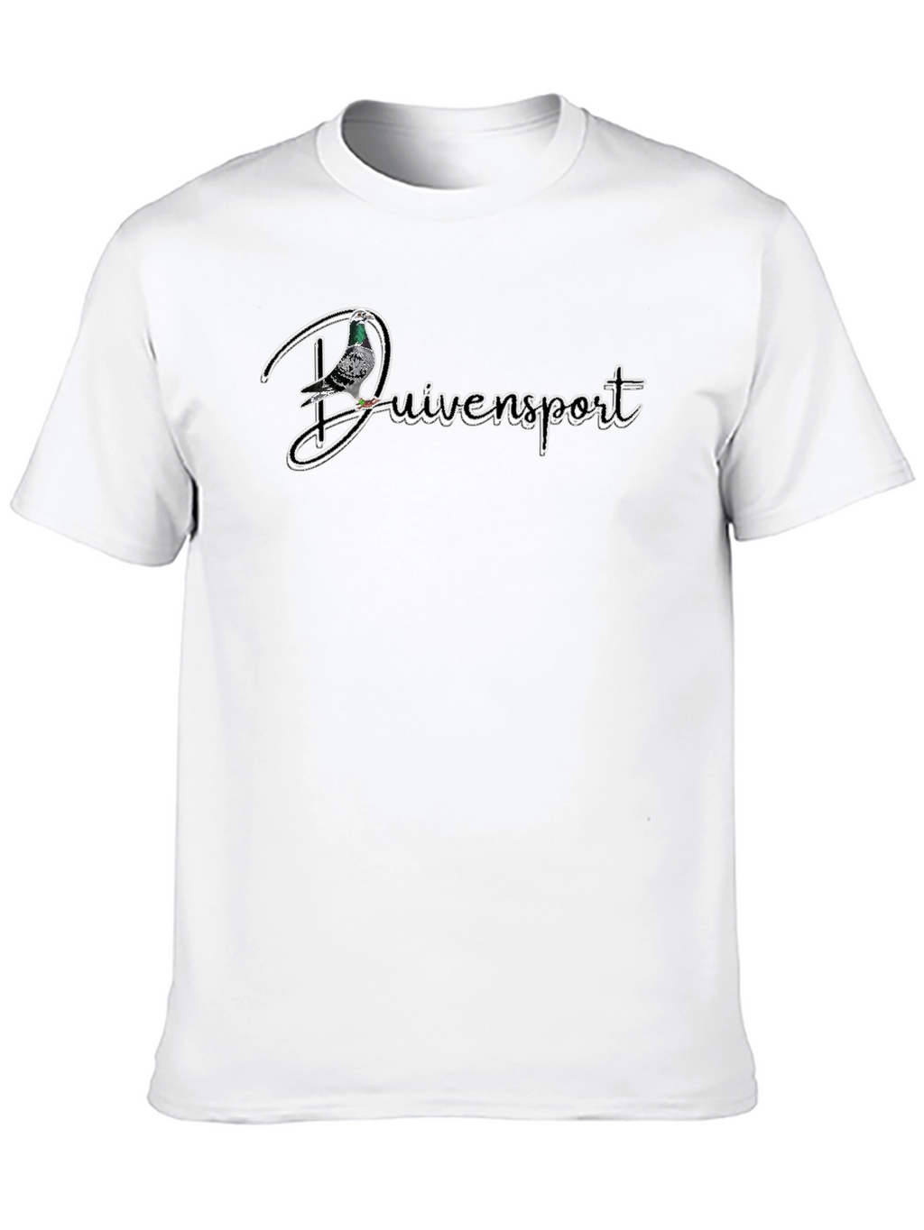 Duivensport Pigeon Graphic Tee - Black