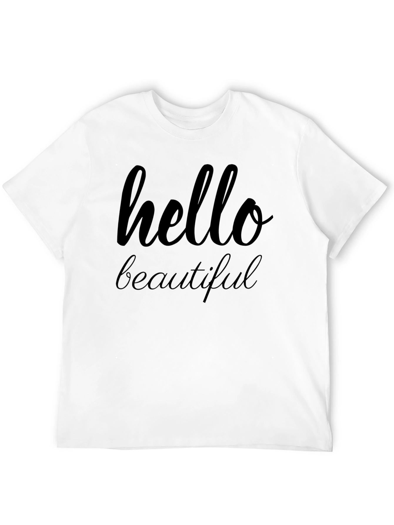 Hello Beautiful Graphic T-Shirt