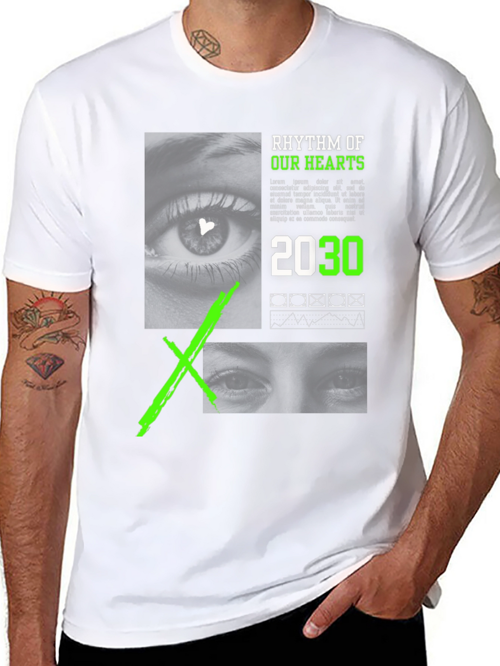 Rhythm of Our Hearts 2030 Graphic Tee