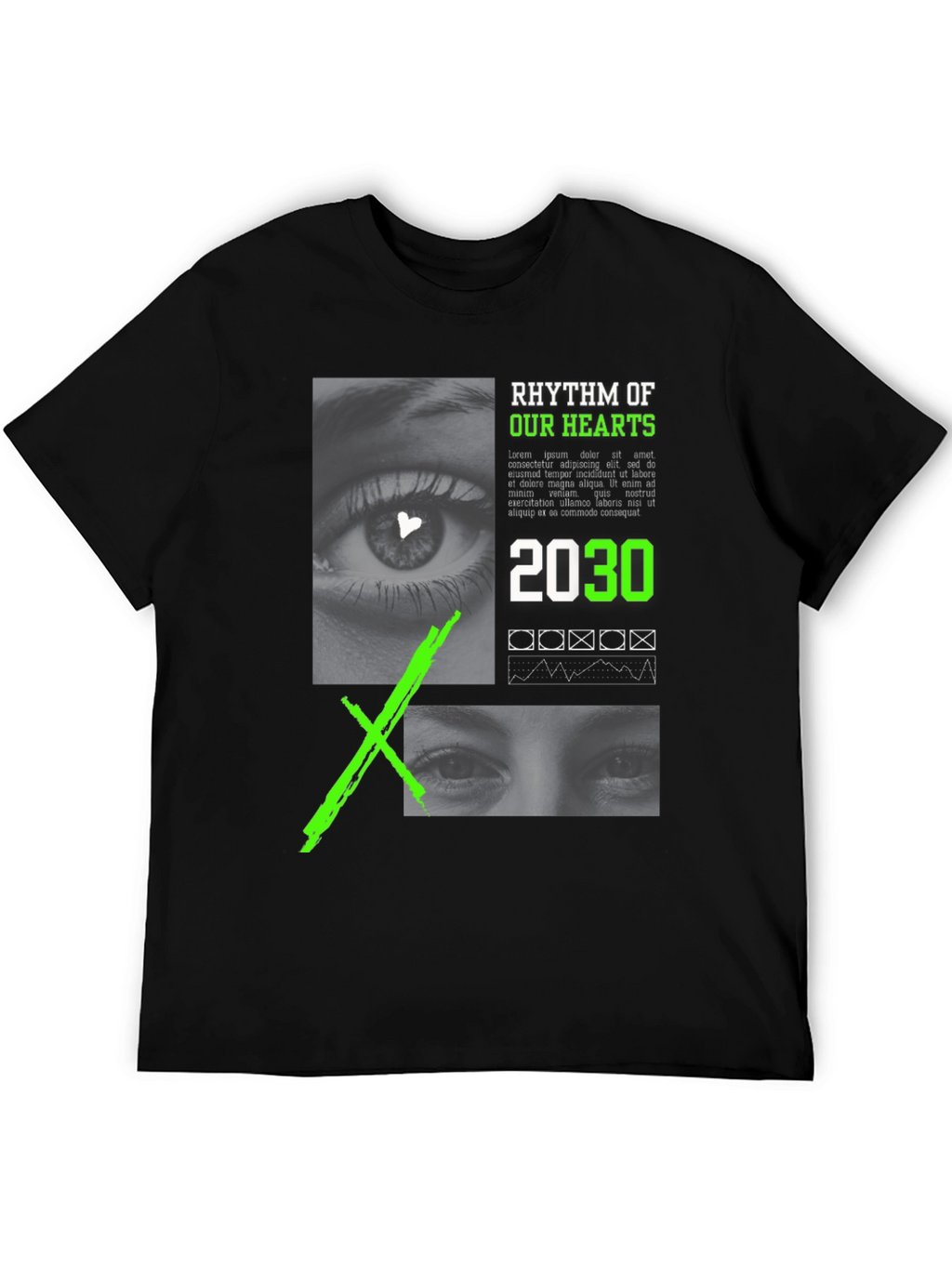 Rhythm of Our Hearts 2030 Graphic Tee