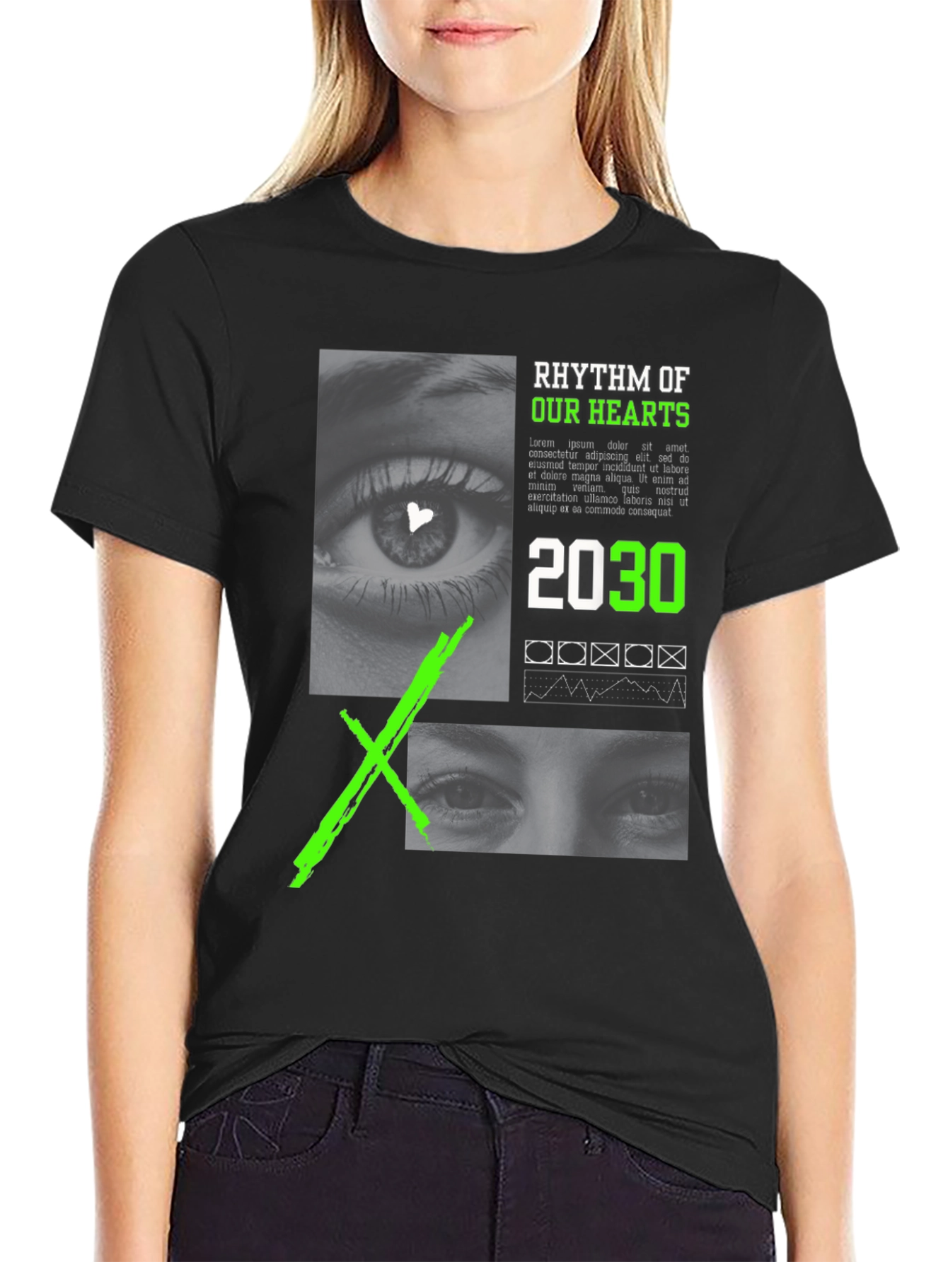 Rhythm of Our Hearts 2030 Graphic Tee