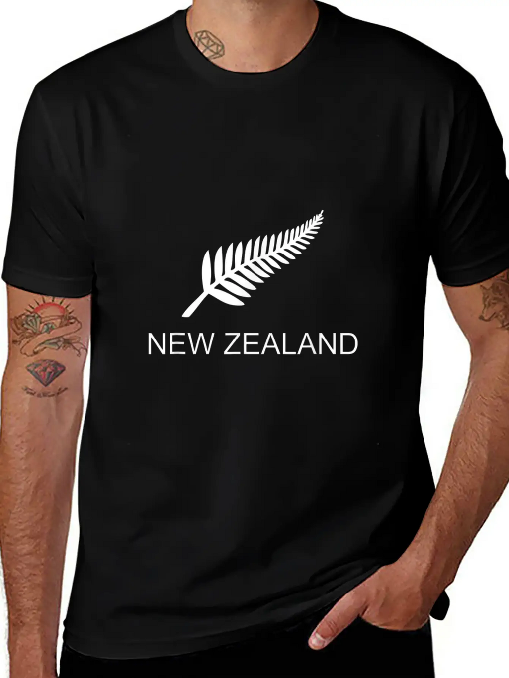 819 New Zealand Fern Rugby Fan T Shirt Breathable Soft Cotton T-Shirt – Timeless Casual Look