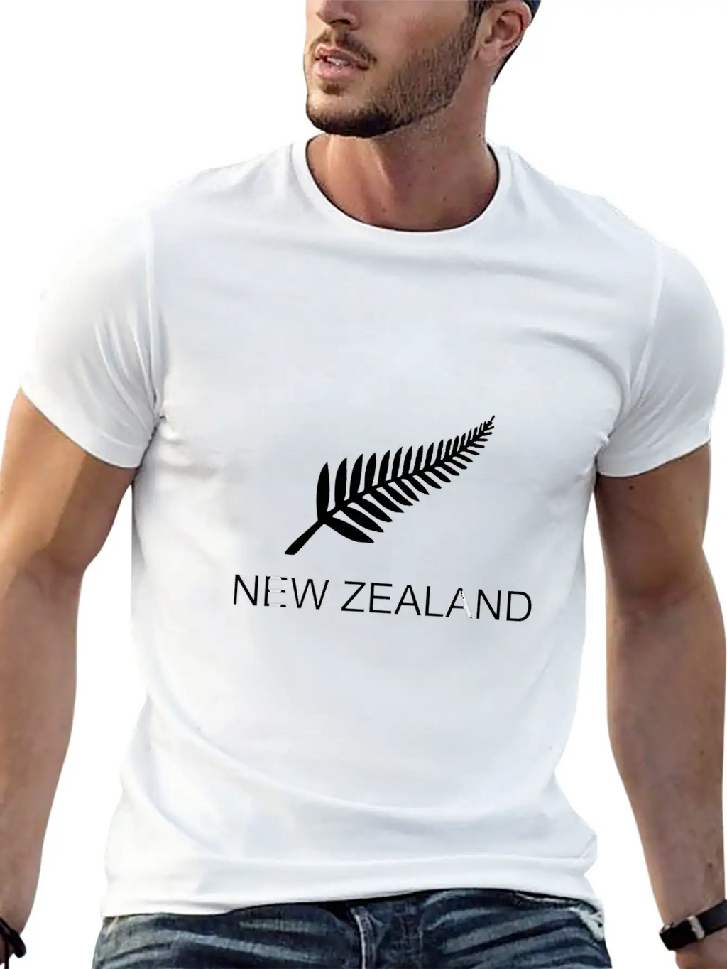 819 New Zealand Fern Rugby Fan T Shirt Breathable Soft Cotton T-Shirt – Timeless Casual Look